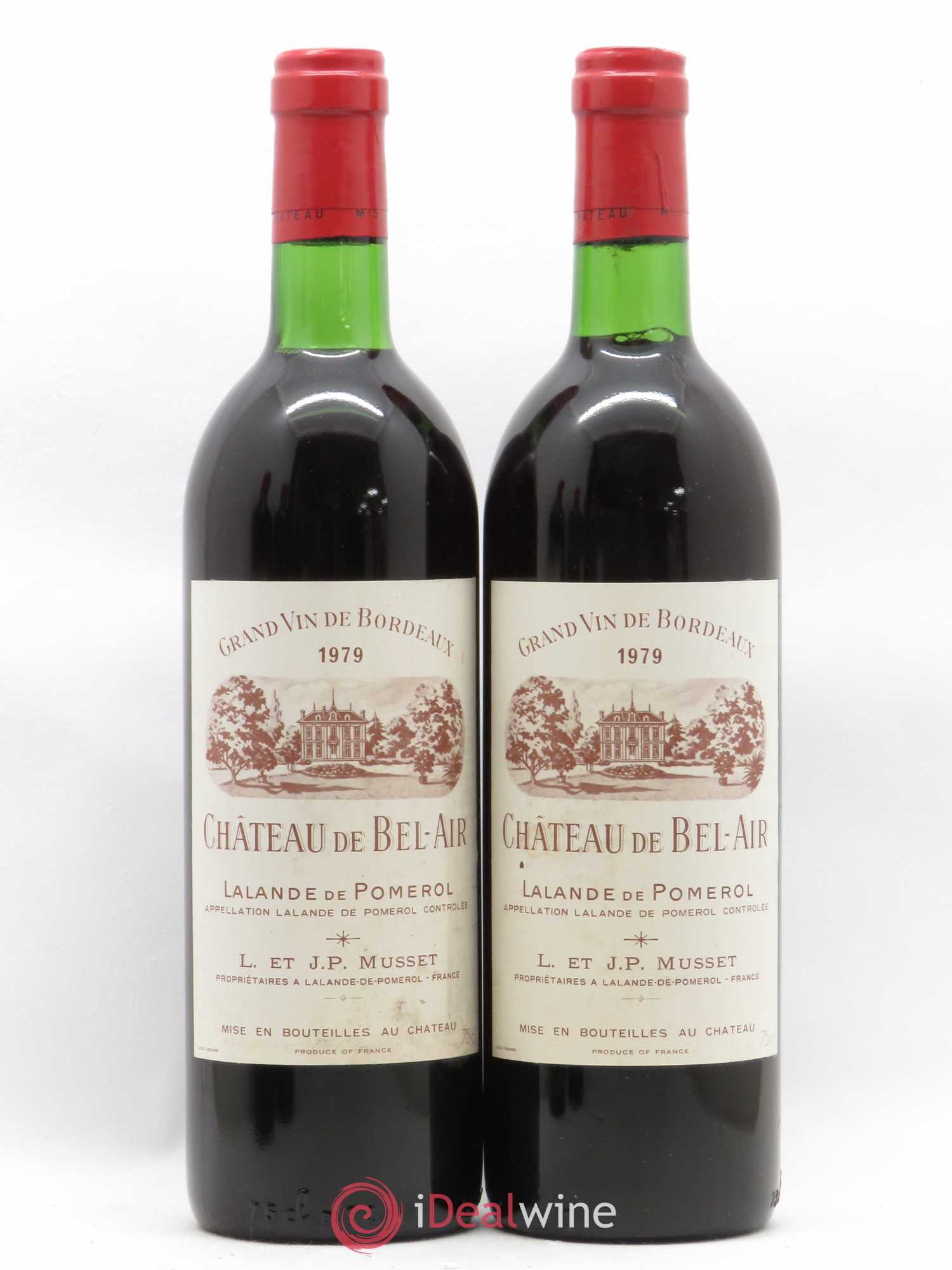 Château Bel Air 1979 - Lot de 2 bouteilles - 0
