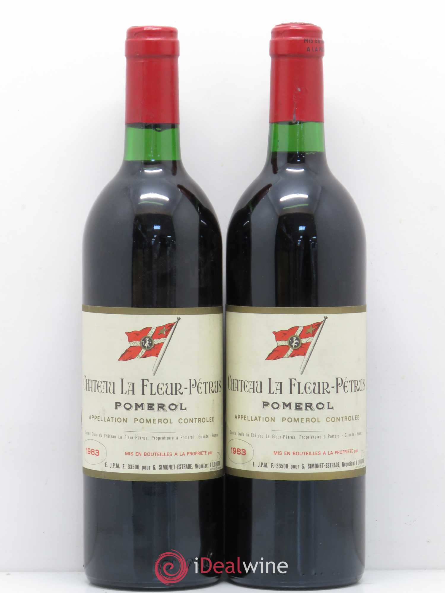 Château la Fleur Petrus 1983 - Lot de 2 bouteilles - 0