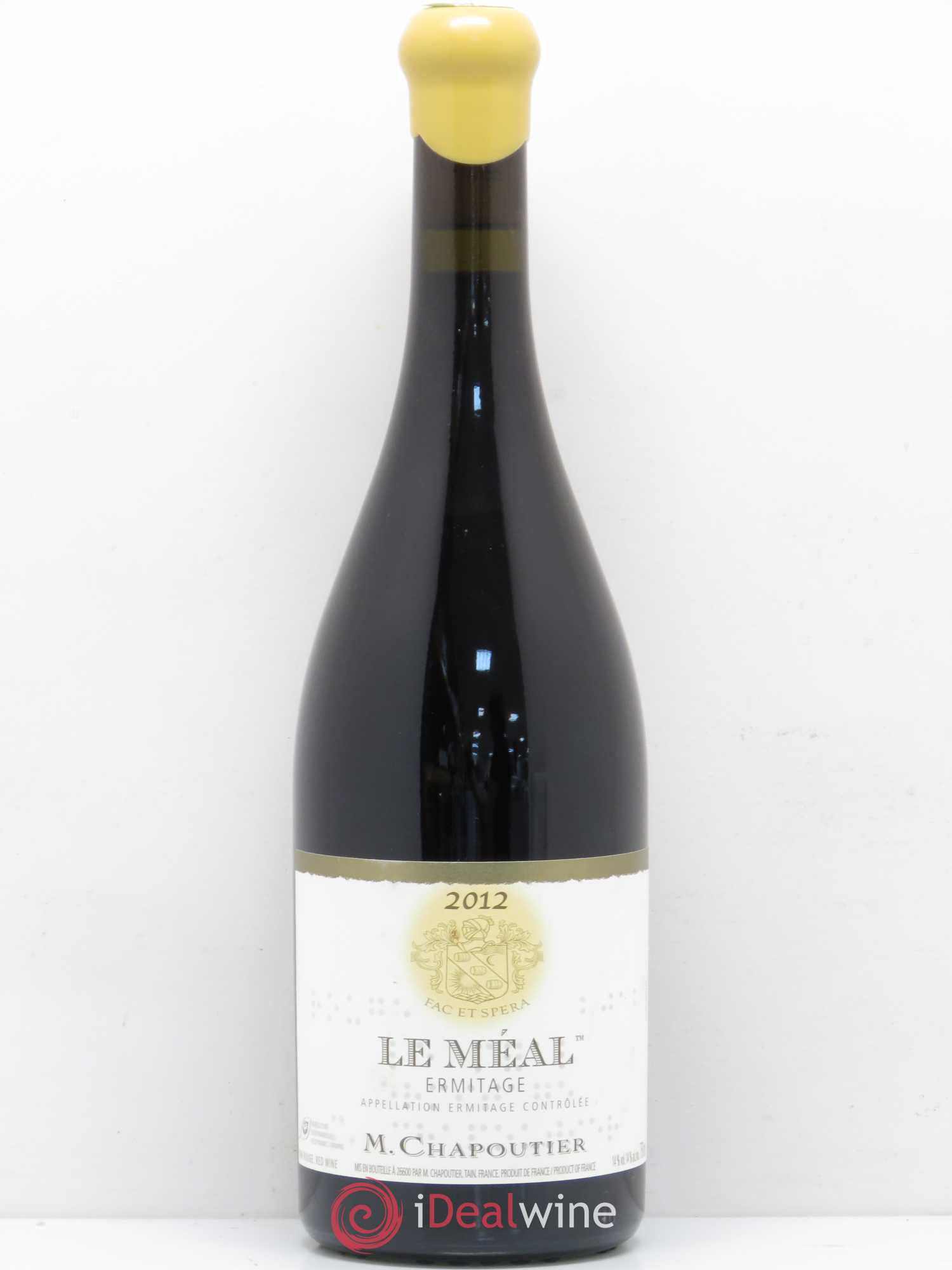 Hermitage Ermitage Le Méal Chapoutier 2012 - Lot de 1 bouteille - 0