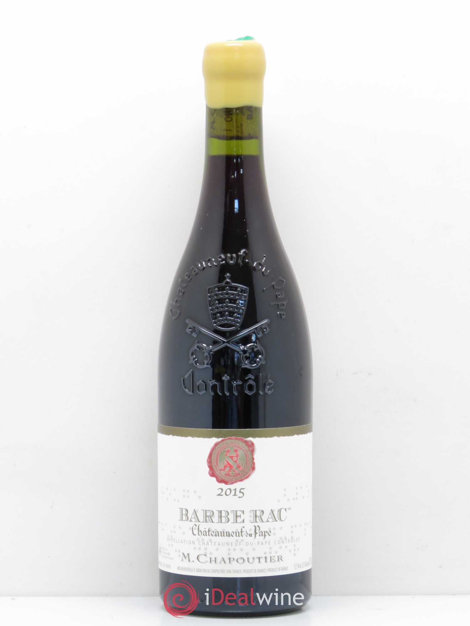 Châteauneuf-du-Pape Barbe Rac Chapoutier 2015 - Lot de 1 bouteille - 0