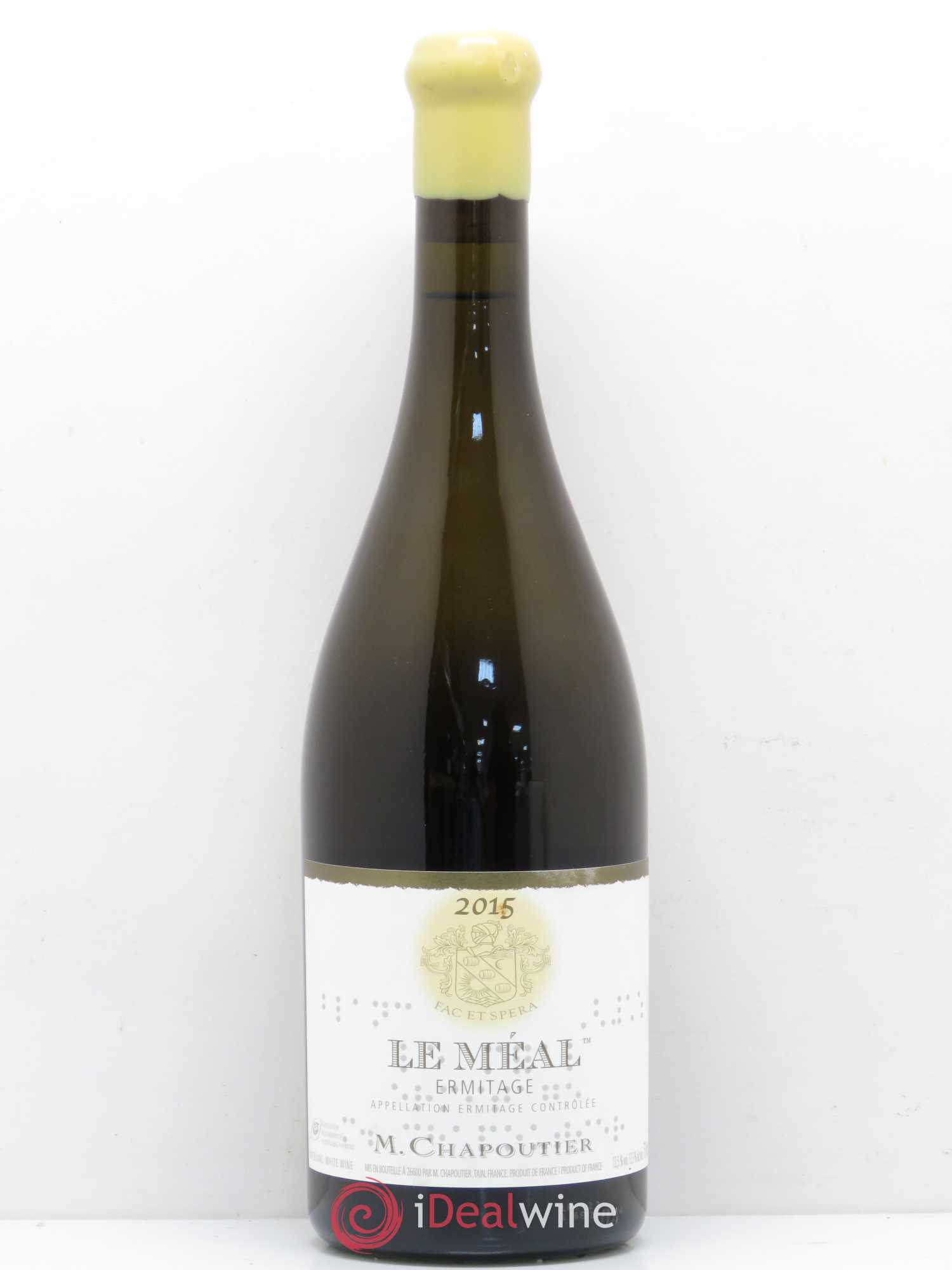Hermitage Ermitage Le Méal Chapoutier 2015 - Lot de 1 bouteille - 0