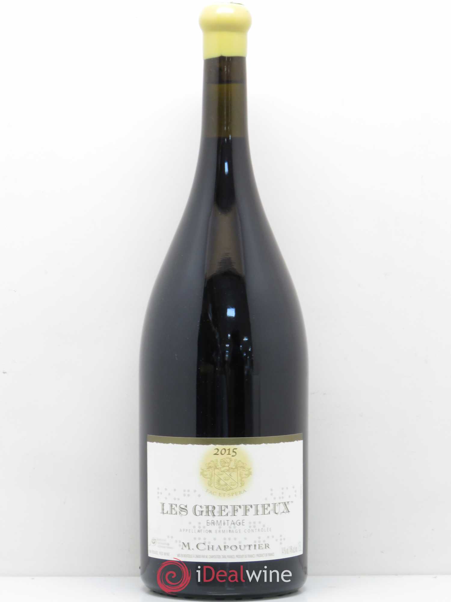 Hermitage Ermitage Les Greffieux Chapoutier 2015 - Lot de 1 magnum - 0