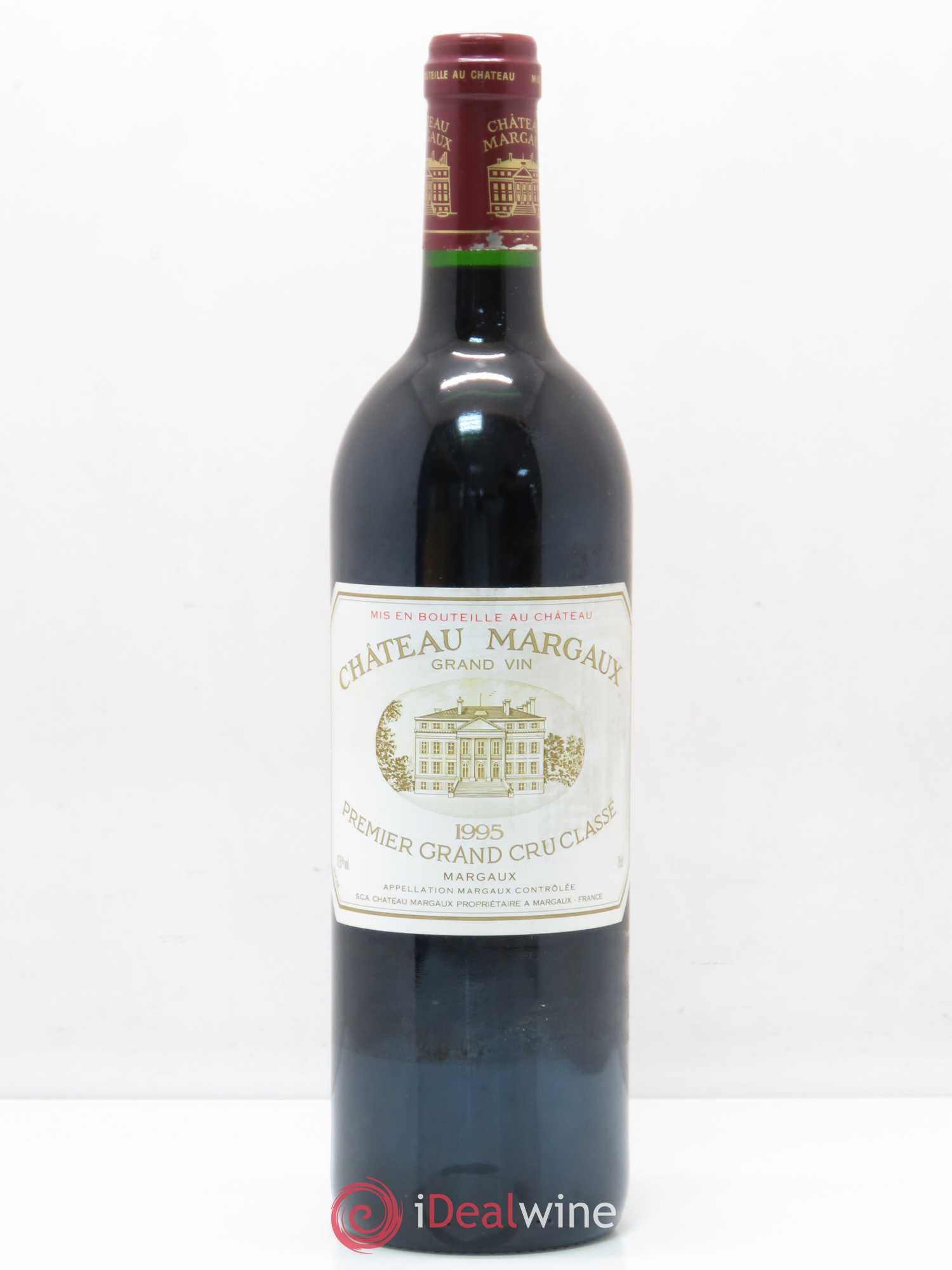 Château Margaux 1er Grand Cru Classé 1995 - Lot de 1 bouteille - 0