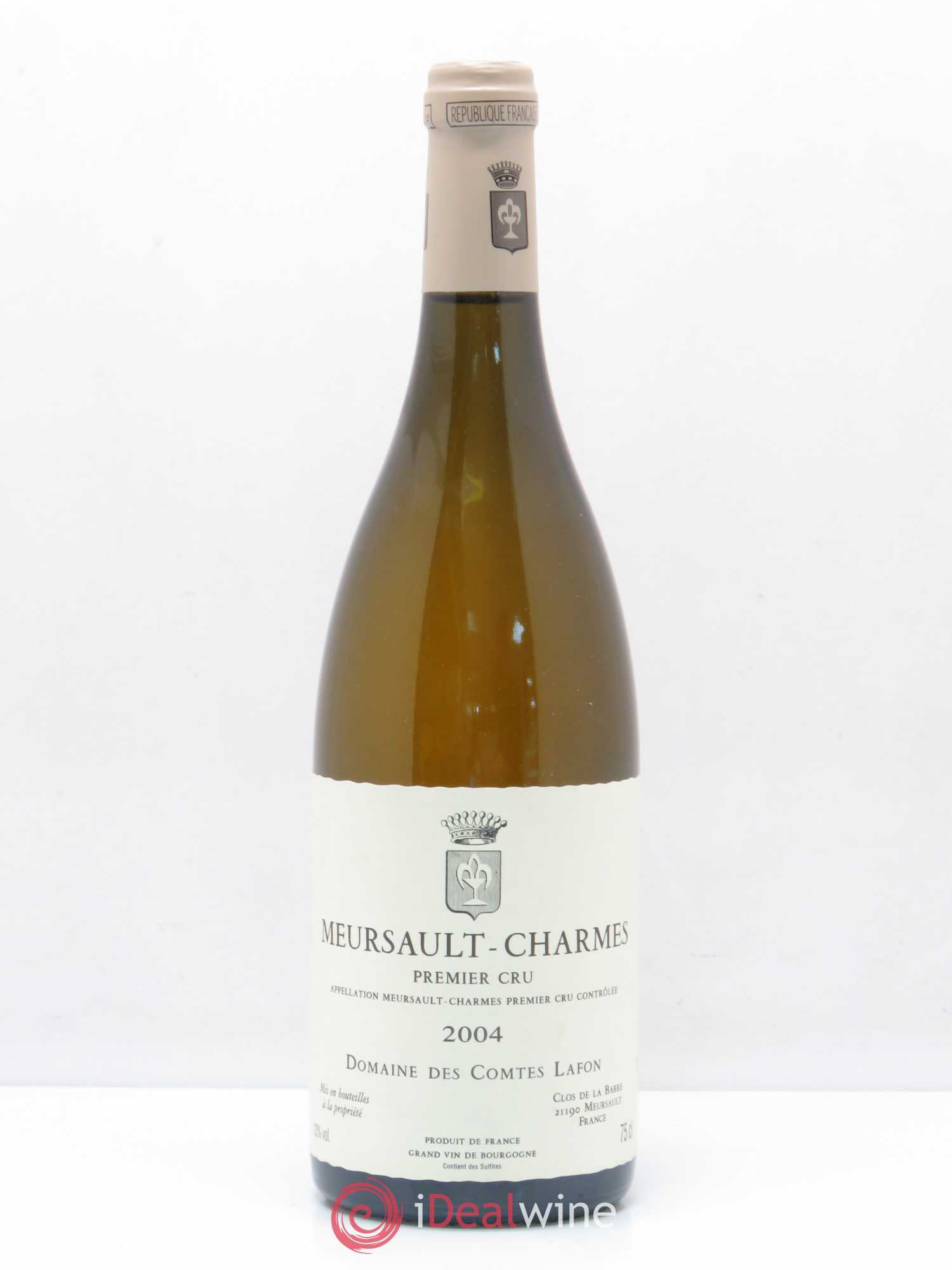 Meursault 1er Cru Charmes Comtes Lafon (Domaine des) 2004 - Posten von 1 Flasche - 0