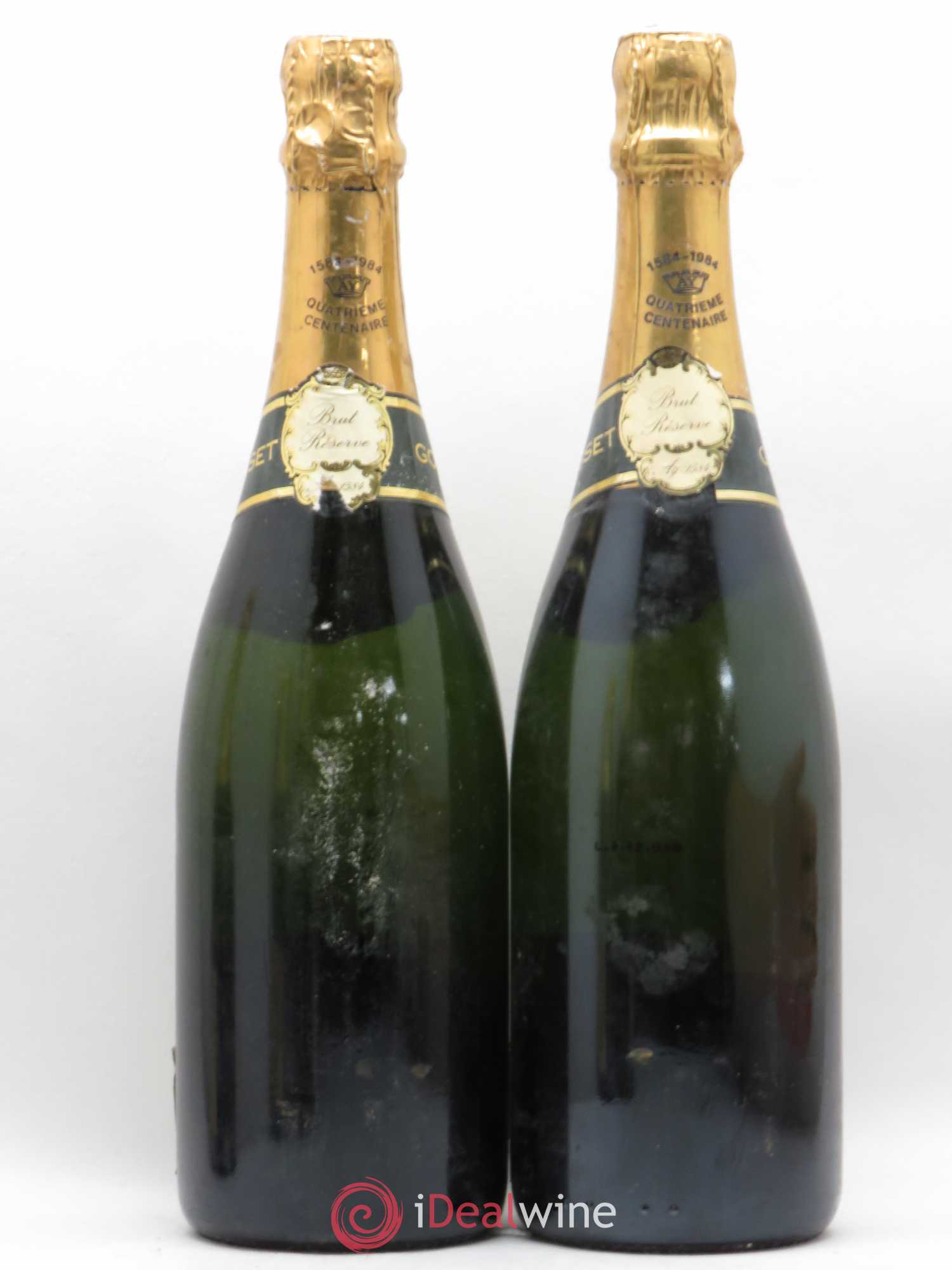 Champagne Gosset Cuvée du 4ème Centenaire - Posten von 2 Flaschen - 1