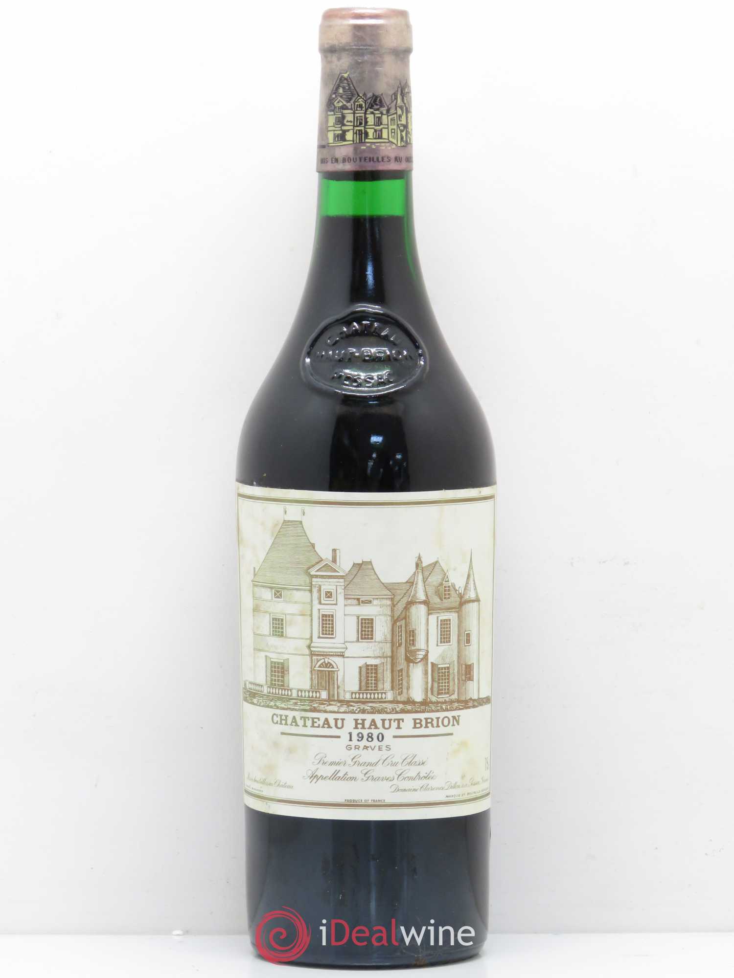 Château Haut Brion 1er Grand Cru Classé 1980 - Lot de 1 bouteille - 0