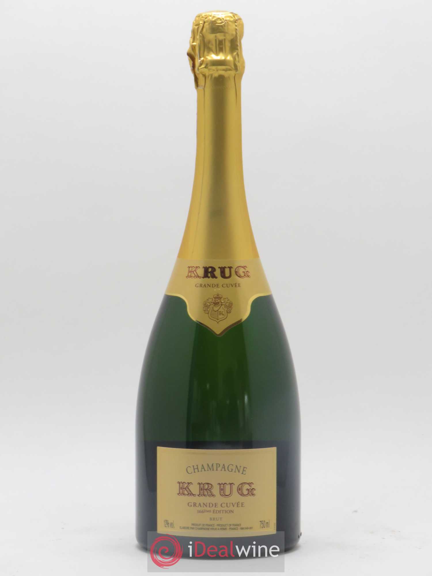 Grande Cuvée - 166ème édition Krug - Lot de 1 bouteille - 0