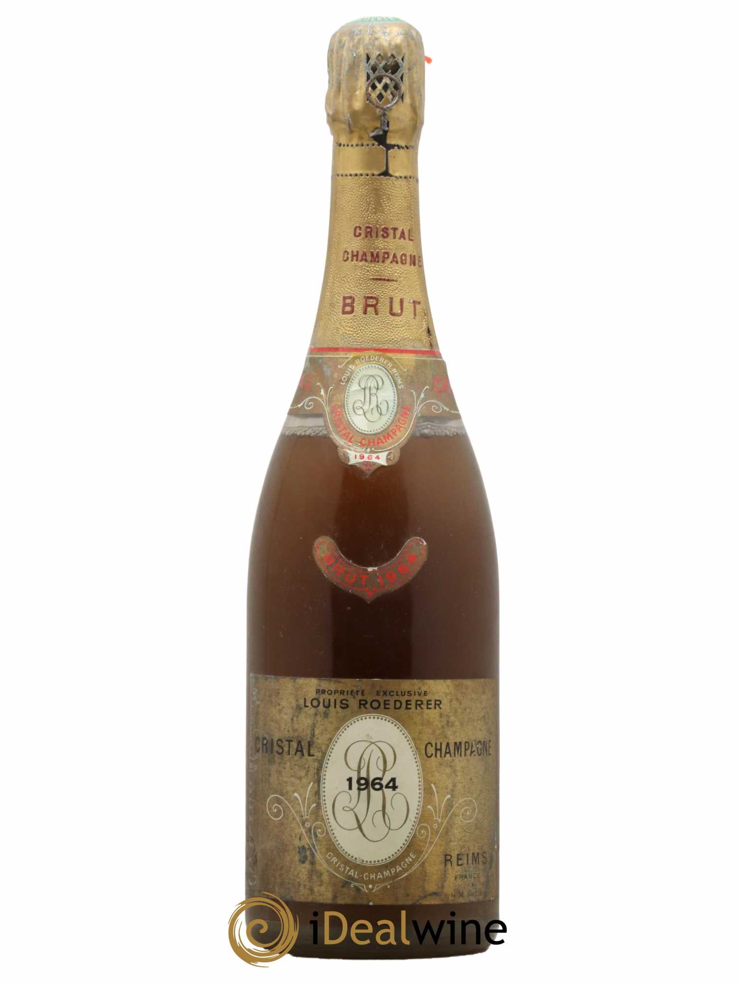 Cristal Louis Roederer Brut 1964 - Lotto di 1 bottiglia - 0