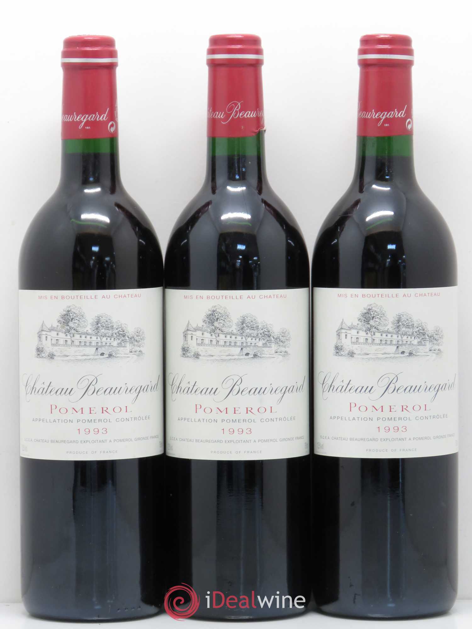 Château Beauregard 1993 - Lot de 6 bouteilles - 1