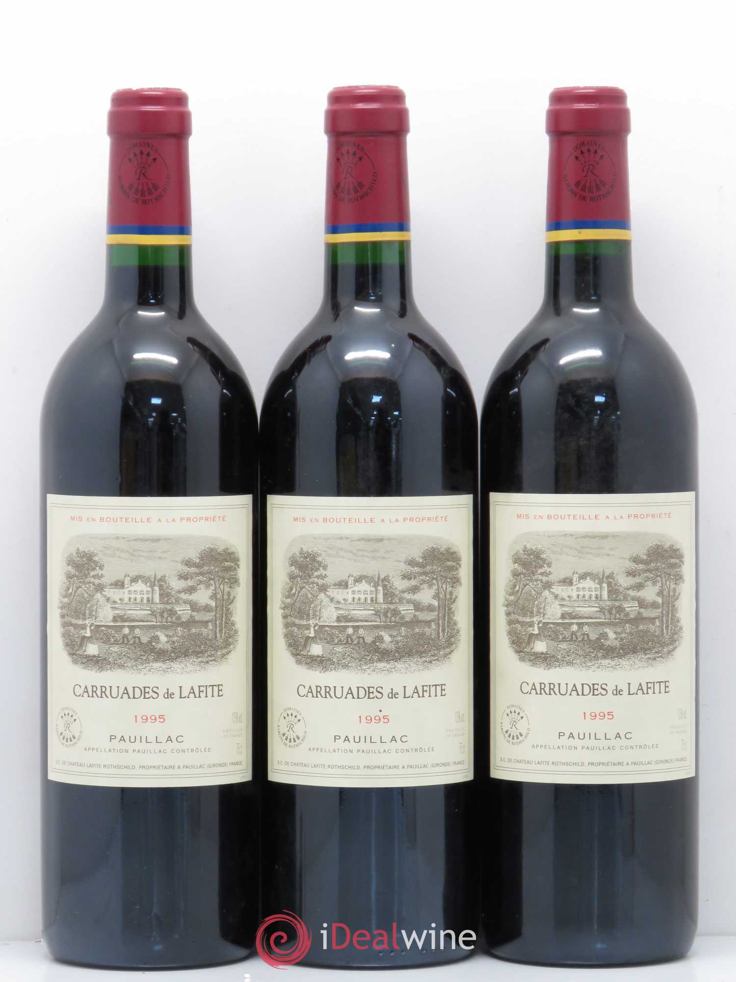 Carruades de Lafite Rothschild Second Vin 1995 - Lot de 6 bouteilles - 2