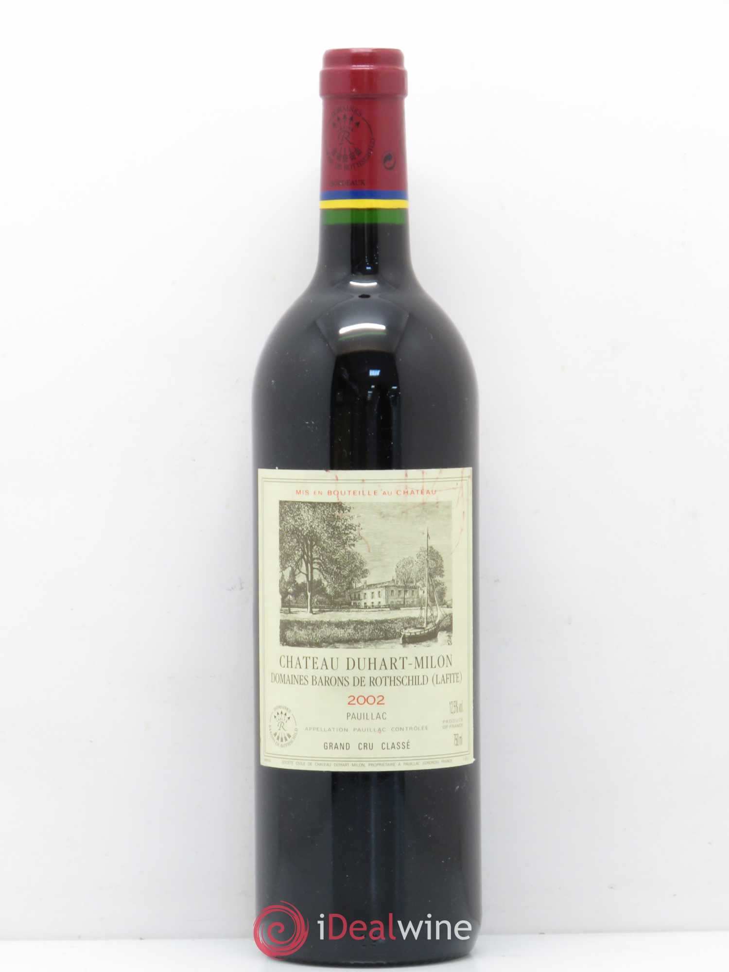 Château Duhart-Milon 4ème Grand Cru Classé 2002 - Lot de 1 bouteille - 0