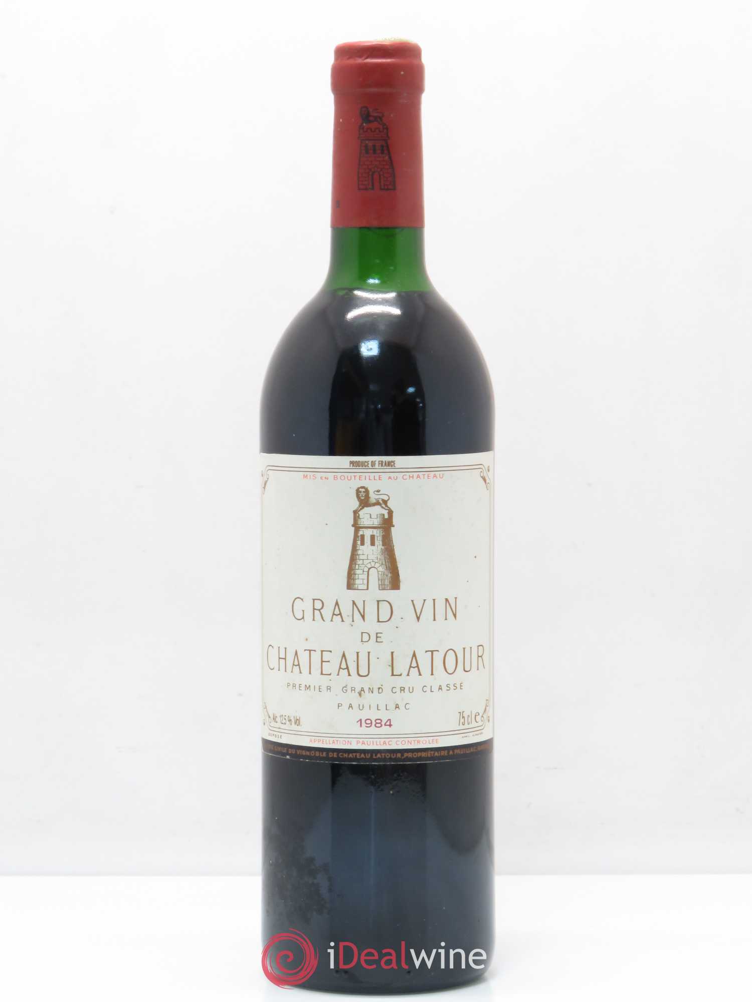 Château Latour 1er Grand Cru Classé 1984 - Lot de 1 bouteille - 0