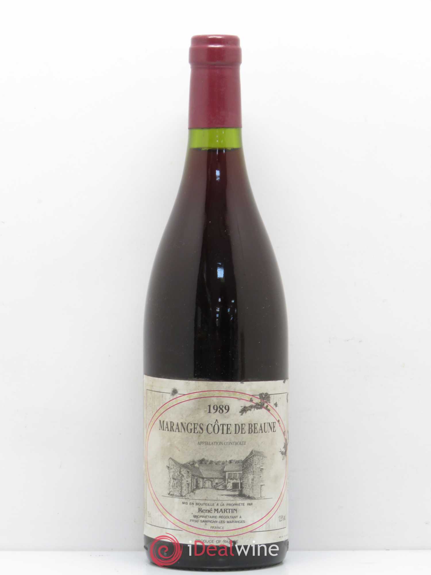 Maranges Rene Martin 1989 - Lot of 1 bottle - 0