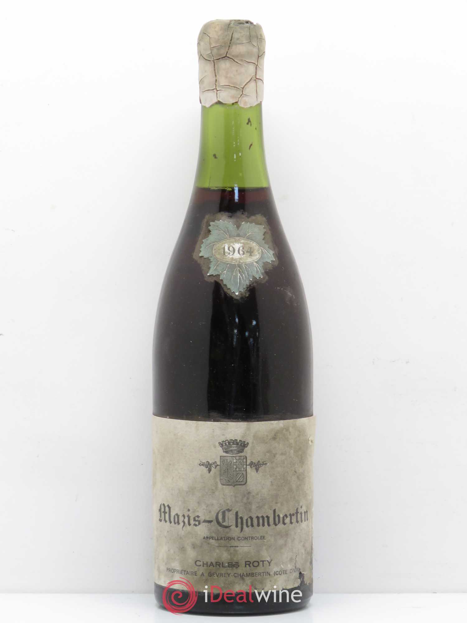 Mazis-Chambertin Grand Cru Charles Roty 1964 - Lot de 1 bouteille - 0