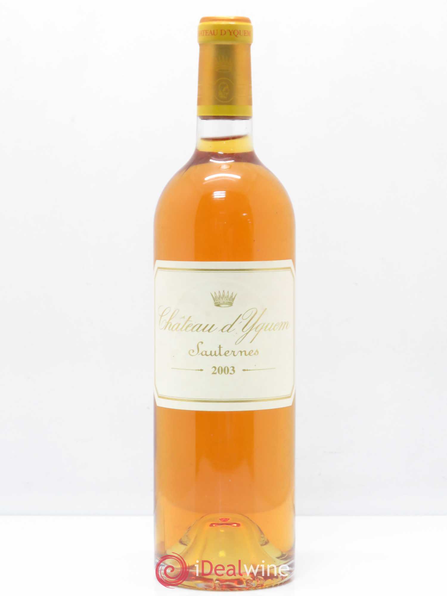 Château d' Yquem 1er Cru Classé Supérieur 2003 - Lotto di 1 bottiglia - 0