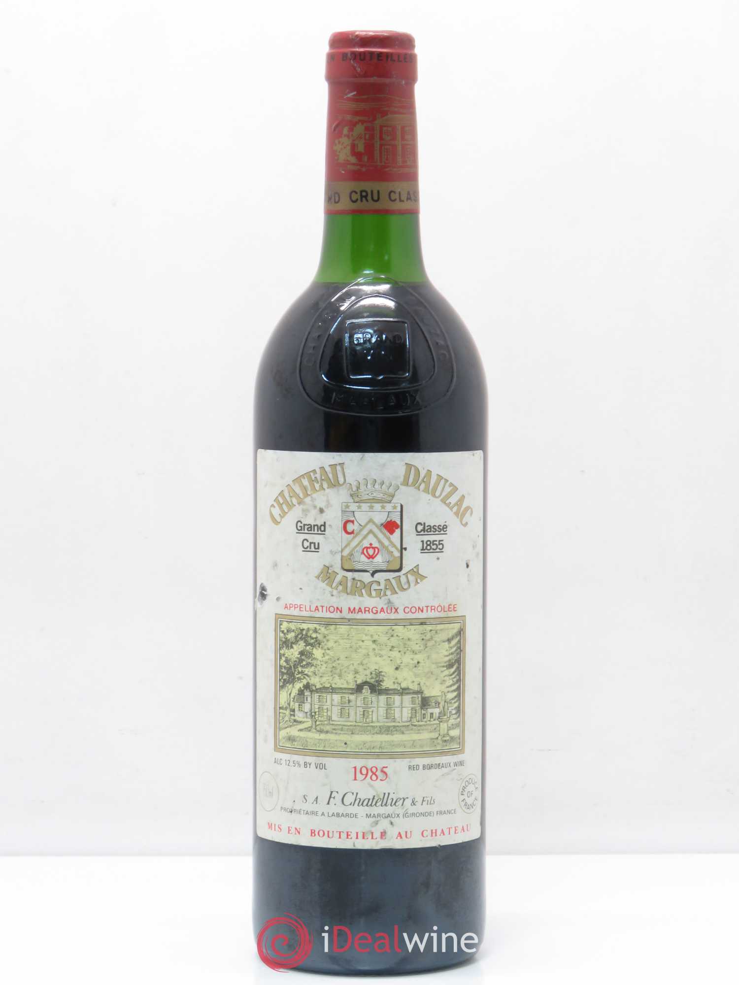 Château Dauzac 5ème Grand Cru Classé 1985 - Lot de 1 bouteille - 0