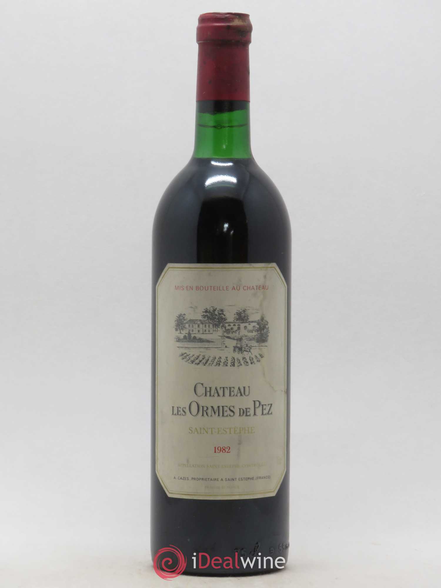 Château les Ormes de Pez 1982 - Lot de 1 bouteille - 0