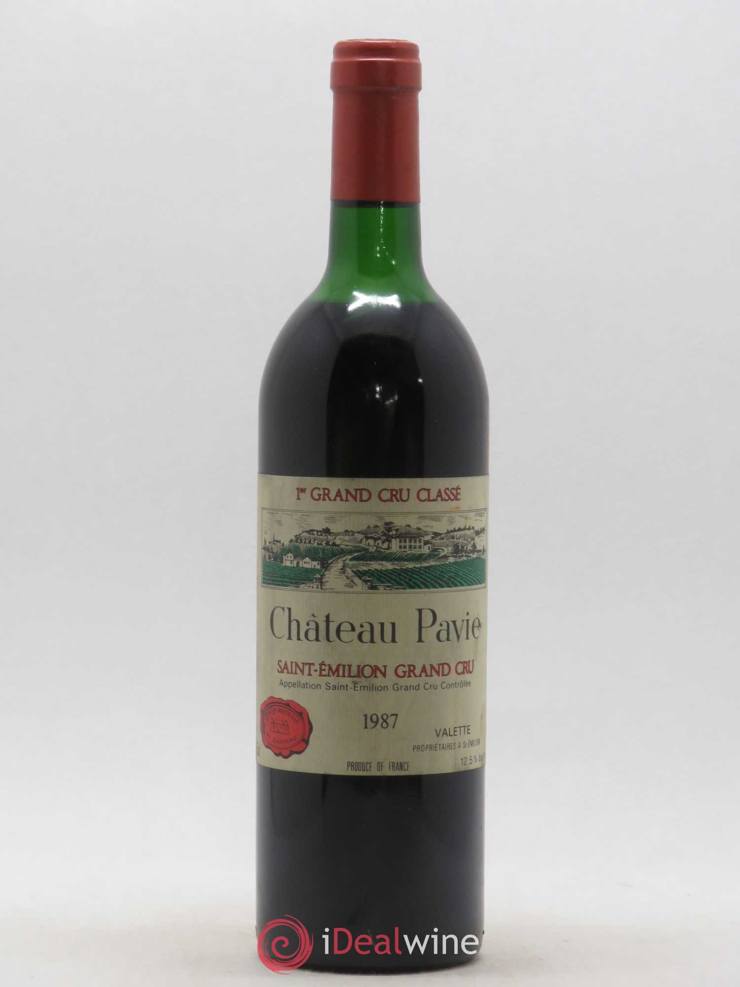 Château Pavie 1er Grand Cru Classé A 1987 - Lot de 1 bouteille - 0