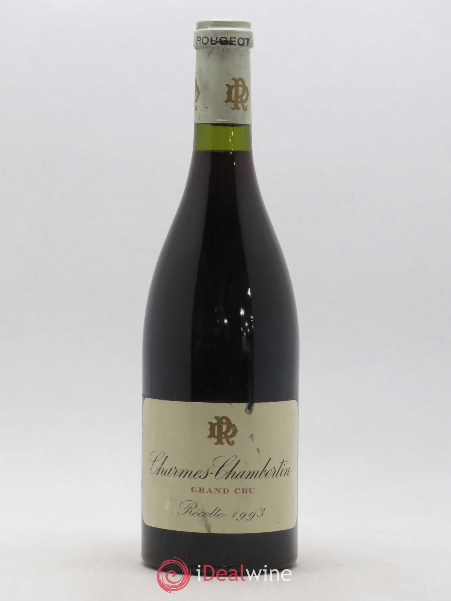 Charmes-Chambertin Grand Cru Domaine Marc Rougeot-Dupin 1993 - Lot de 1 bouteille - 0