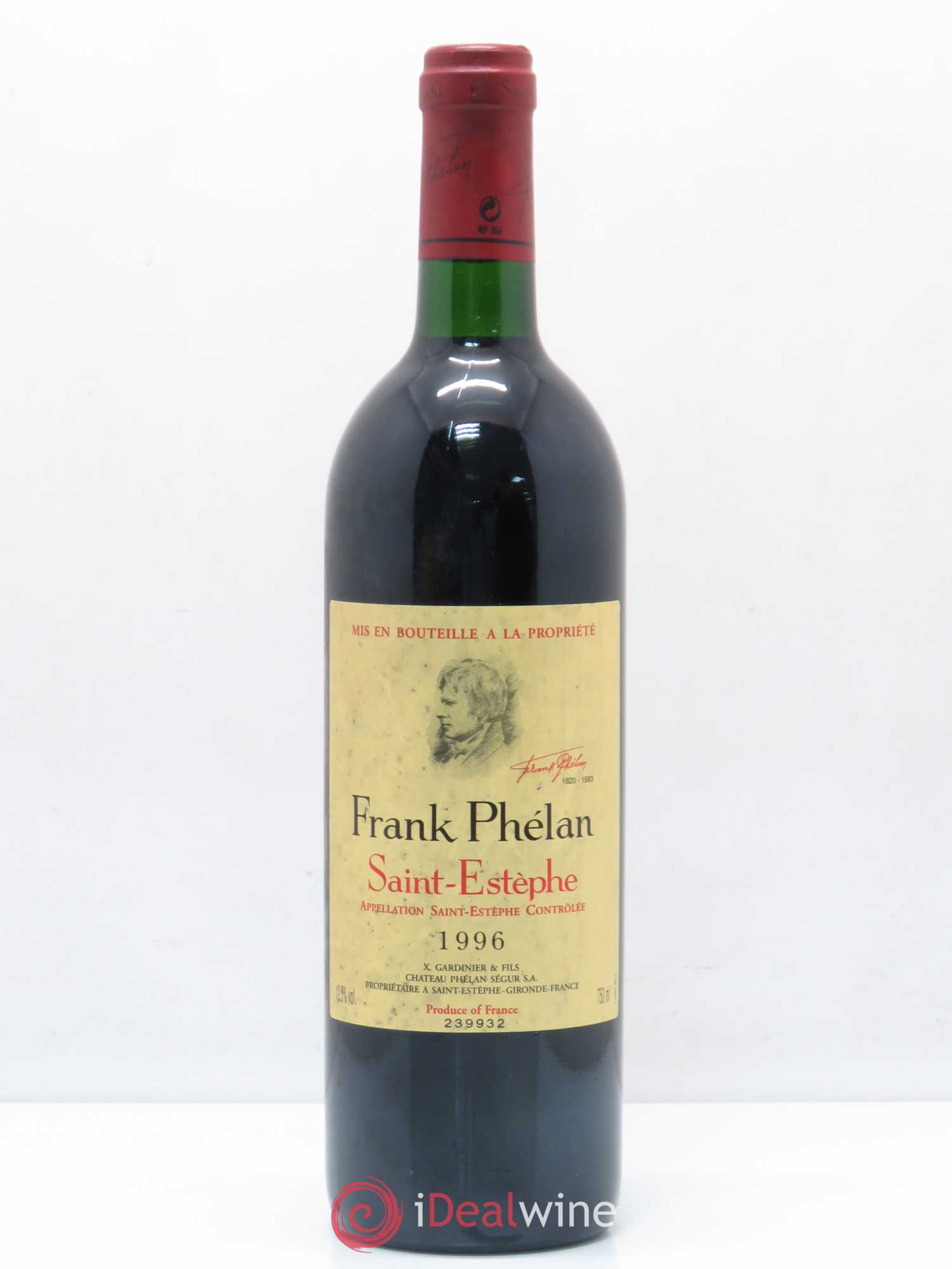 Frank Phélan Second Vin (sans prix de réserve) 1996 - Lot de 1 bouteille - 0