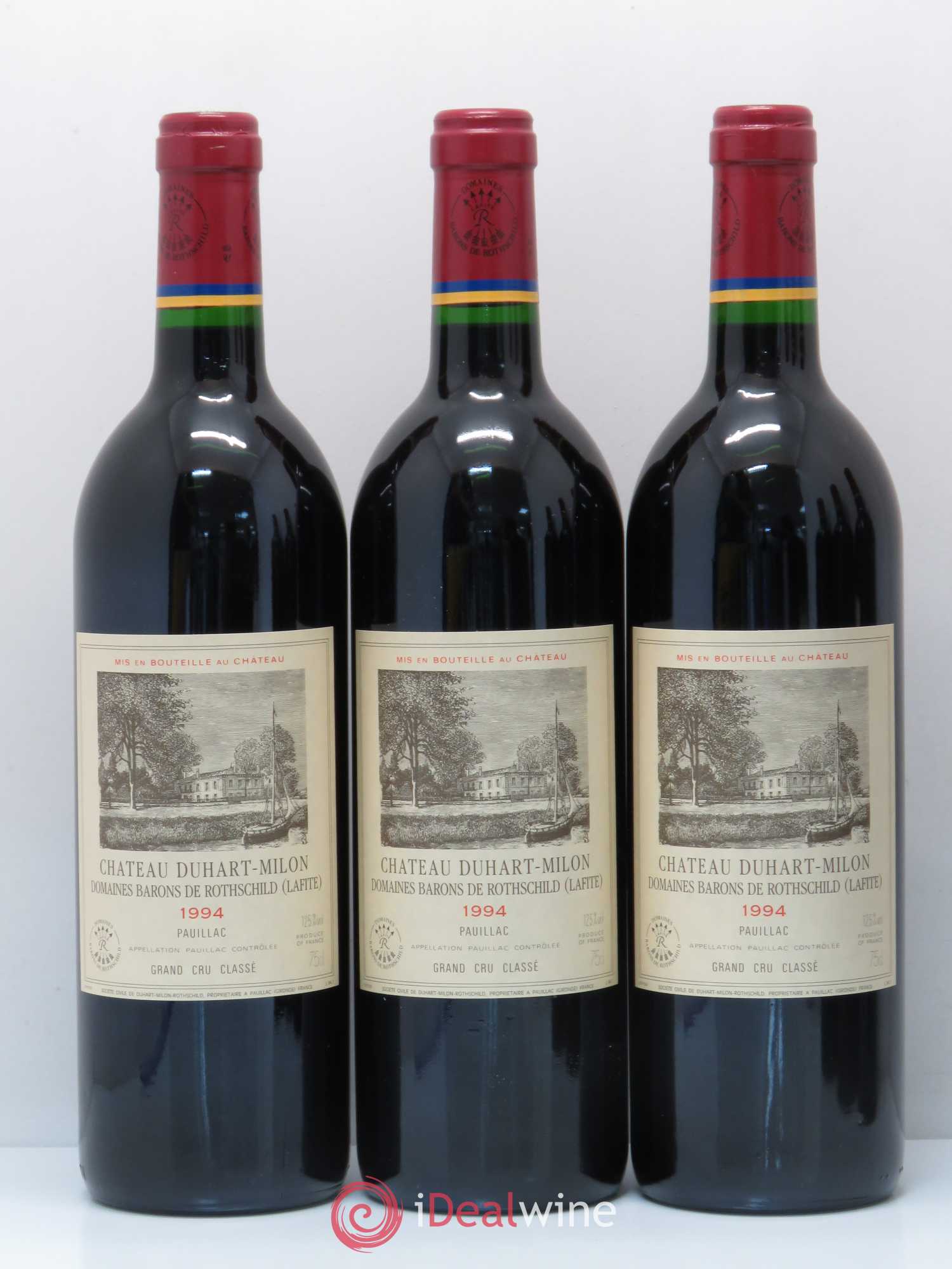 Château Duhart-Milon 4ème Grand Cru Classé 1994 - Lot de 6 bouteilles - 1