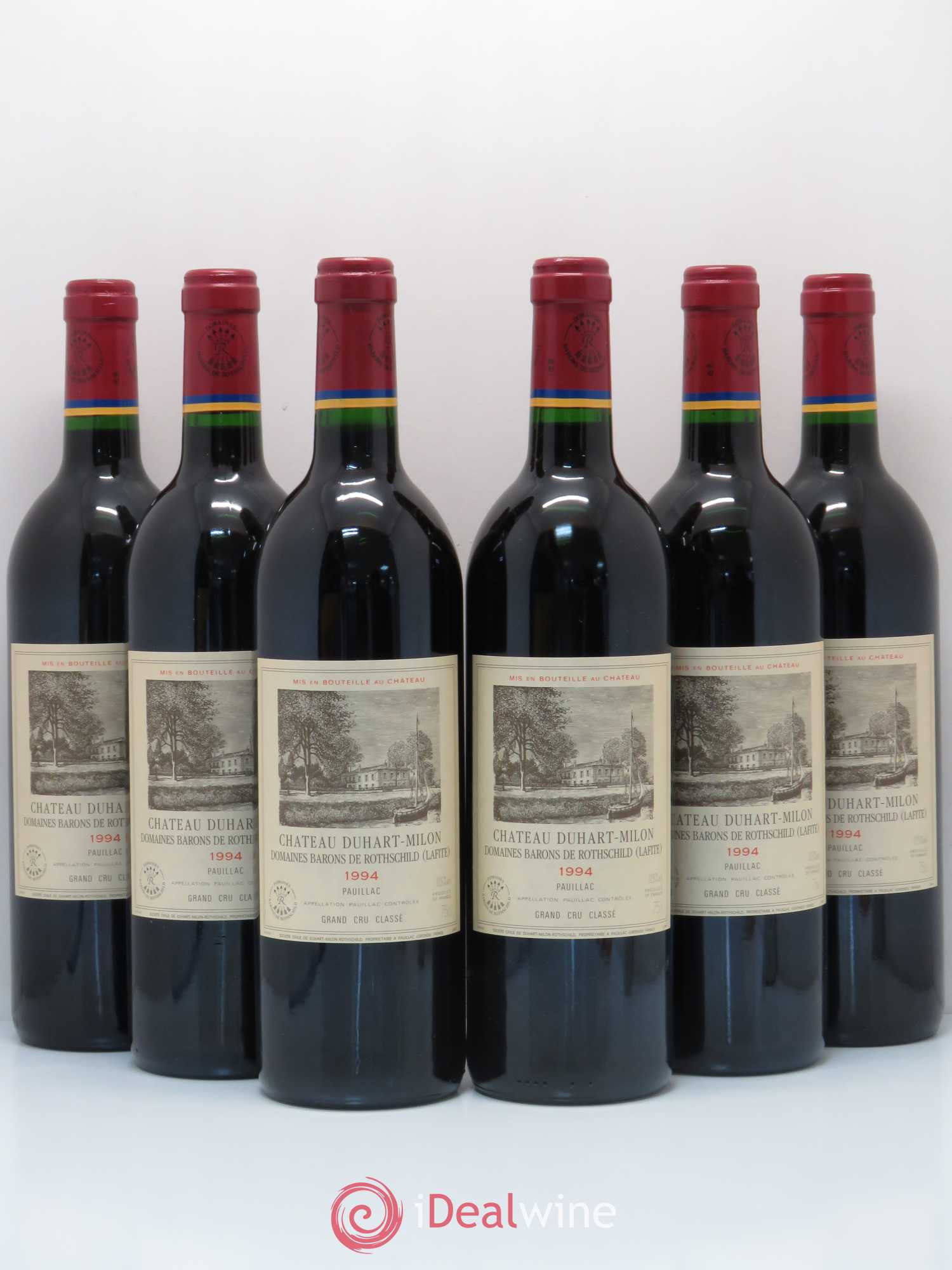 Château Duhart-Milon 4ème Grand Cru Classé 1994 - Lot de 6 bouteilles - 0