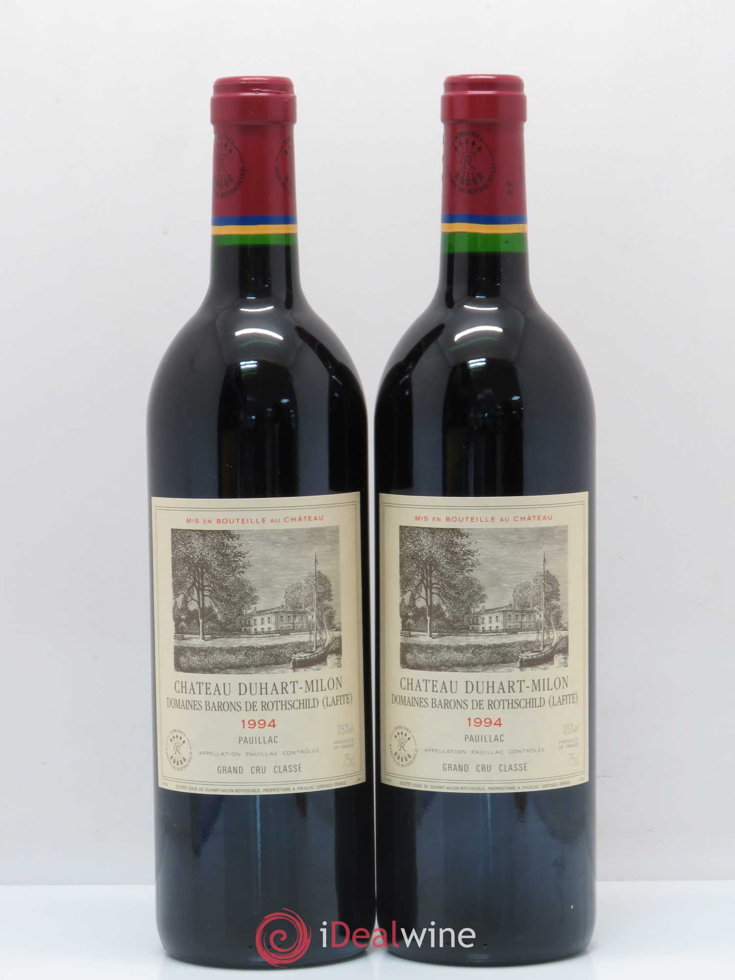 Château Duhart-Milon 4ème Grand Cru Classé 1994 - Lot de 2 bouteilles - 0