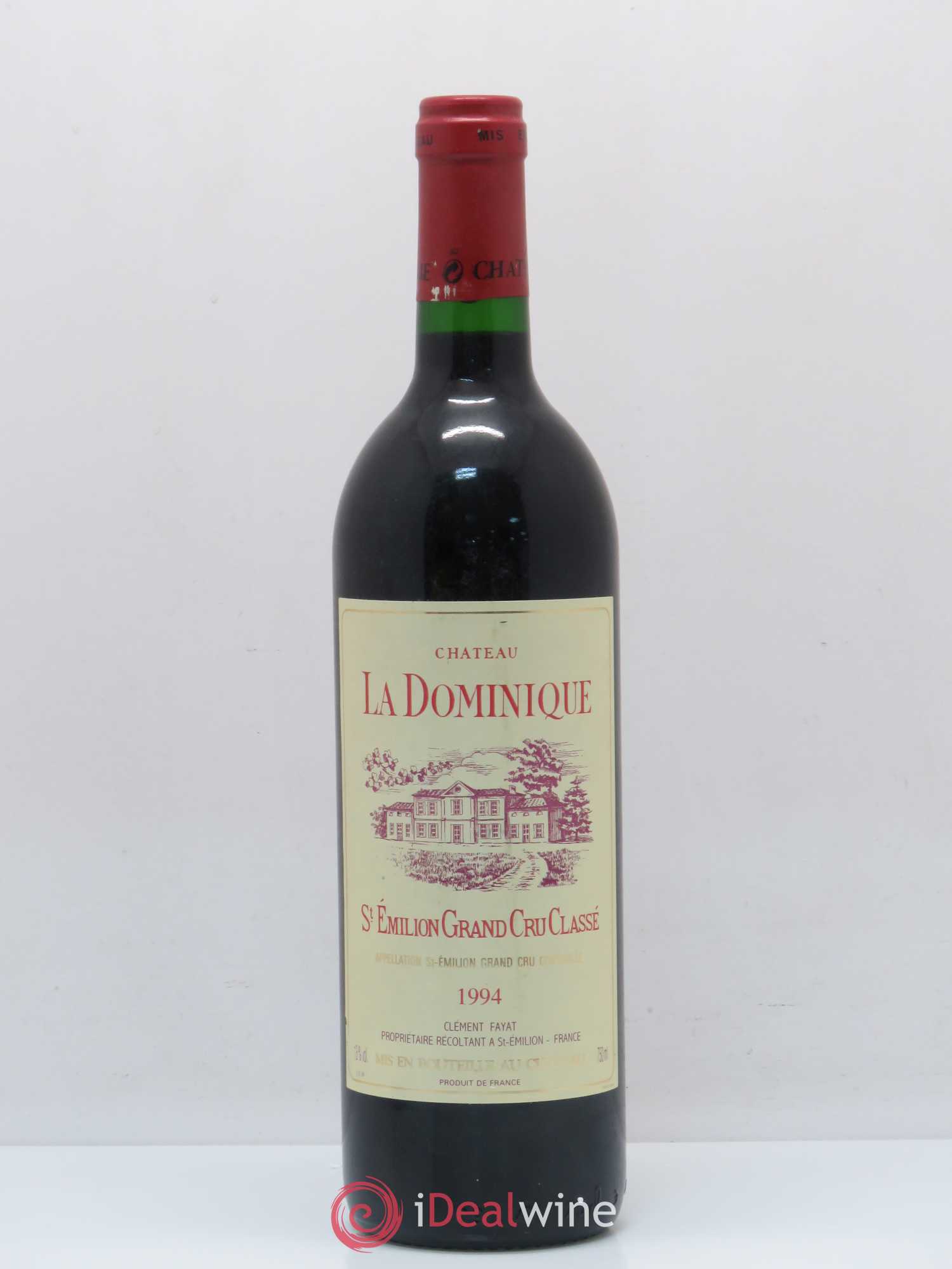 Château la Dominique Grand Cru Classé 1994 - Lot de 1 bouteille - 0