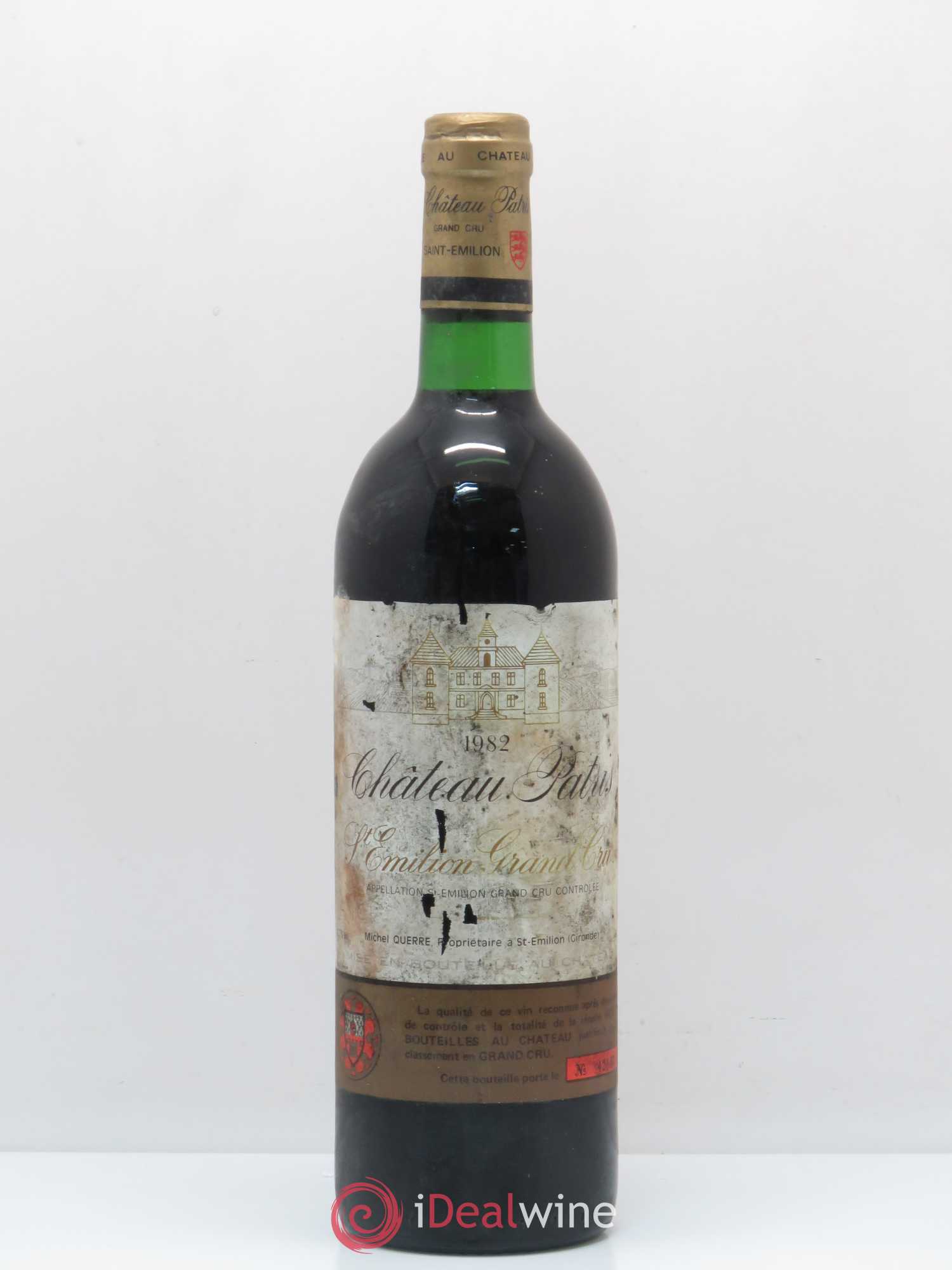 Saint-Émilion Château Patris 1982 - Posten von 1 Flasche - 0