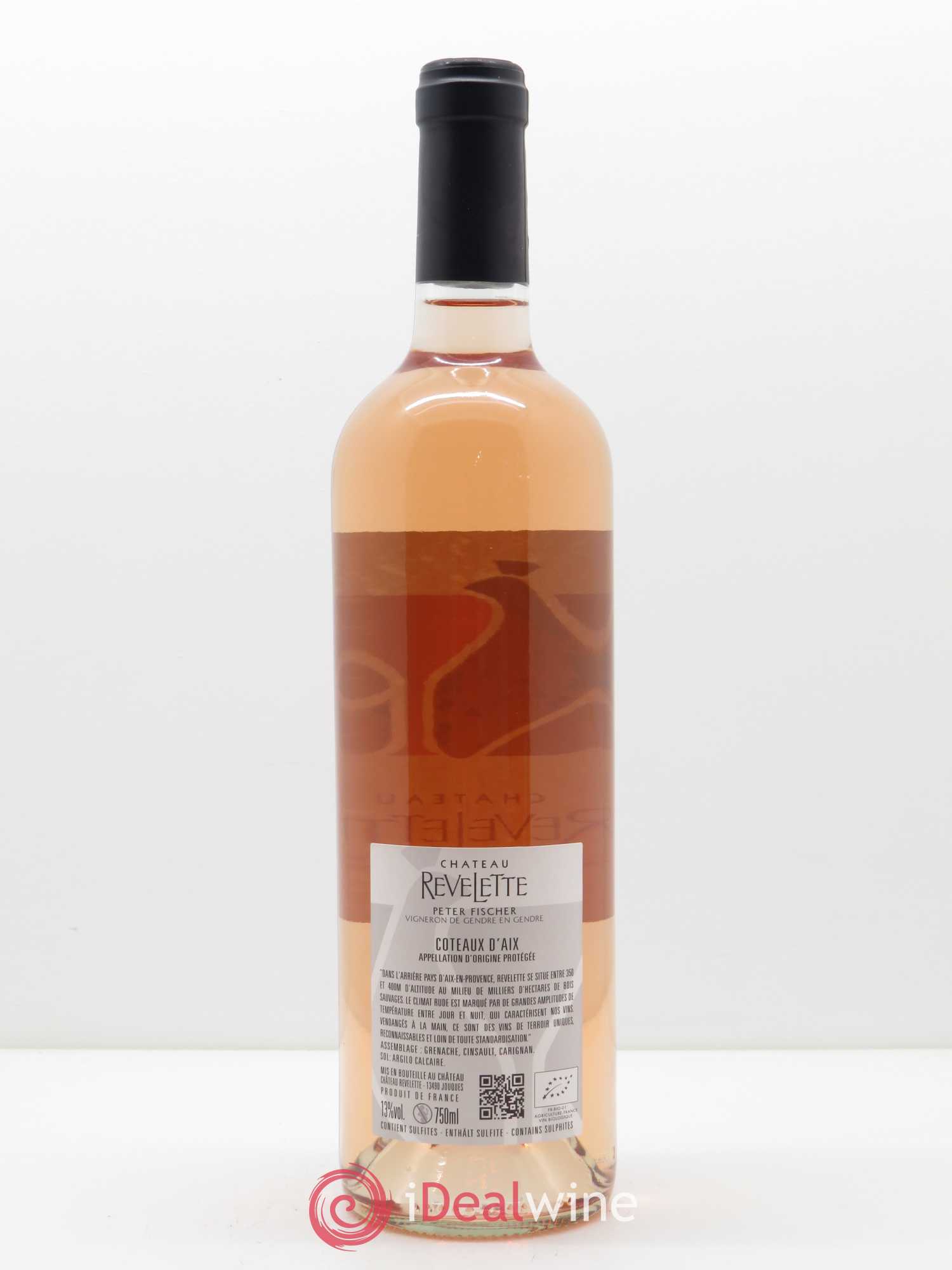Coteaux d'Aix-en-Provence Château Revelette Sandra & Peter Fischer 2018 - Lot de 1 bouteille - 1