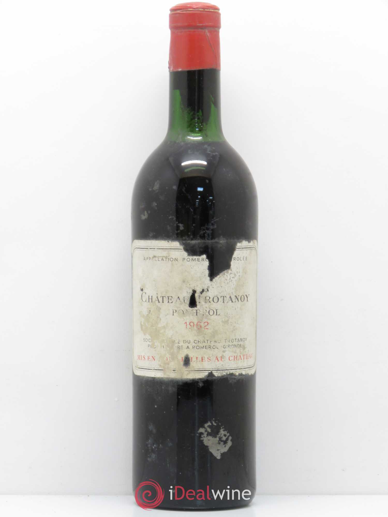 Château Trotanoy 1962 - Lot de 1 bouteille - 0