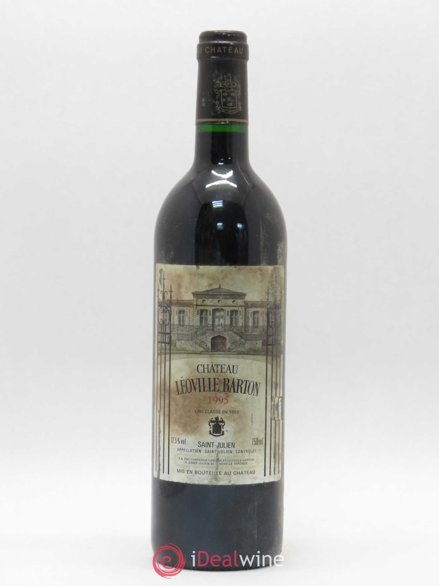Château Léoville Barton 2ème Grand Cru Classé 1995 - Lot de 1 bouteille - 0