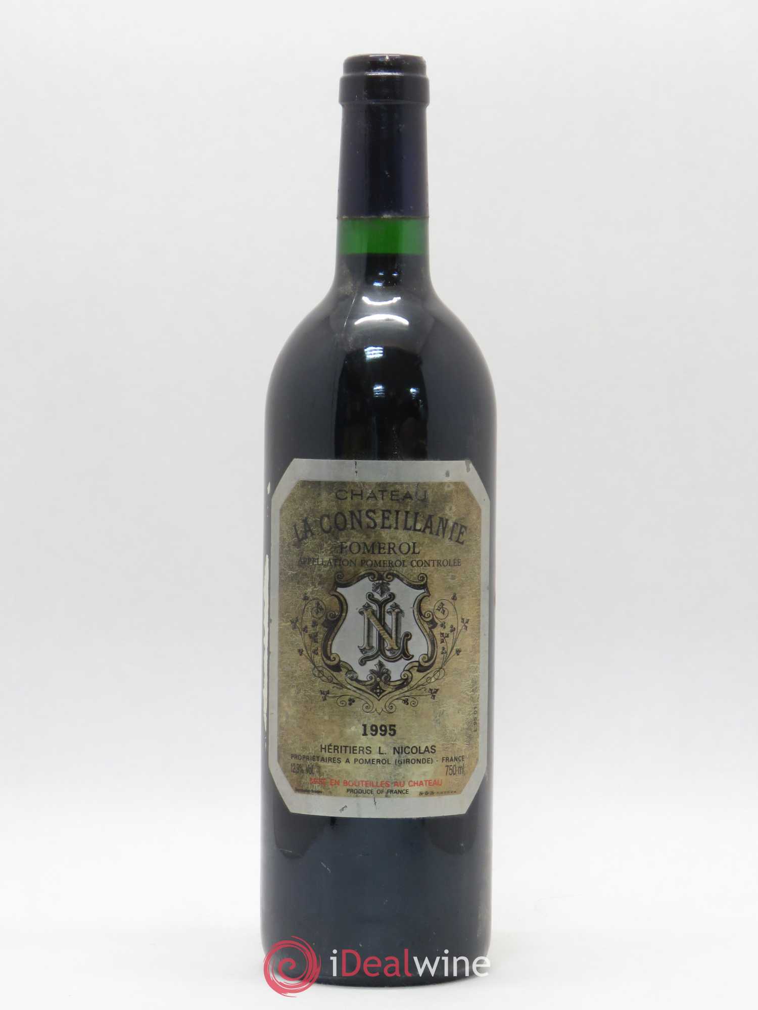 Château la Conseillante 1995 - Lot de 1 bouteille - 0