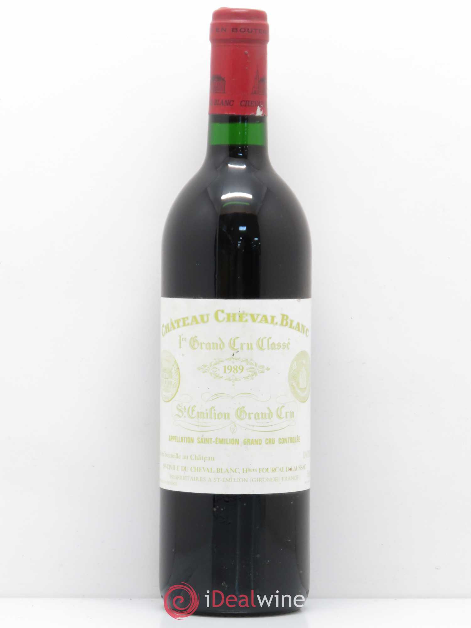 Château Cheval Blanc 1er Grand Cru Classé A 1989 - Lot de 1 bouteille - 0