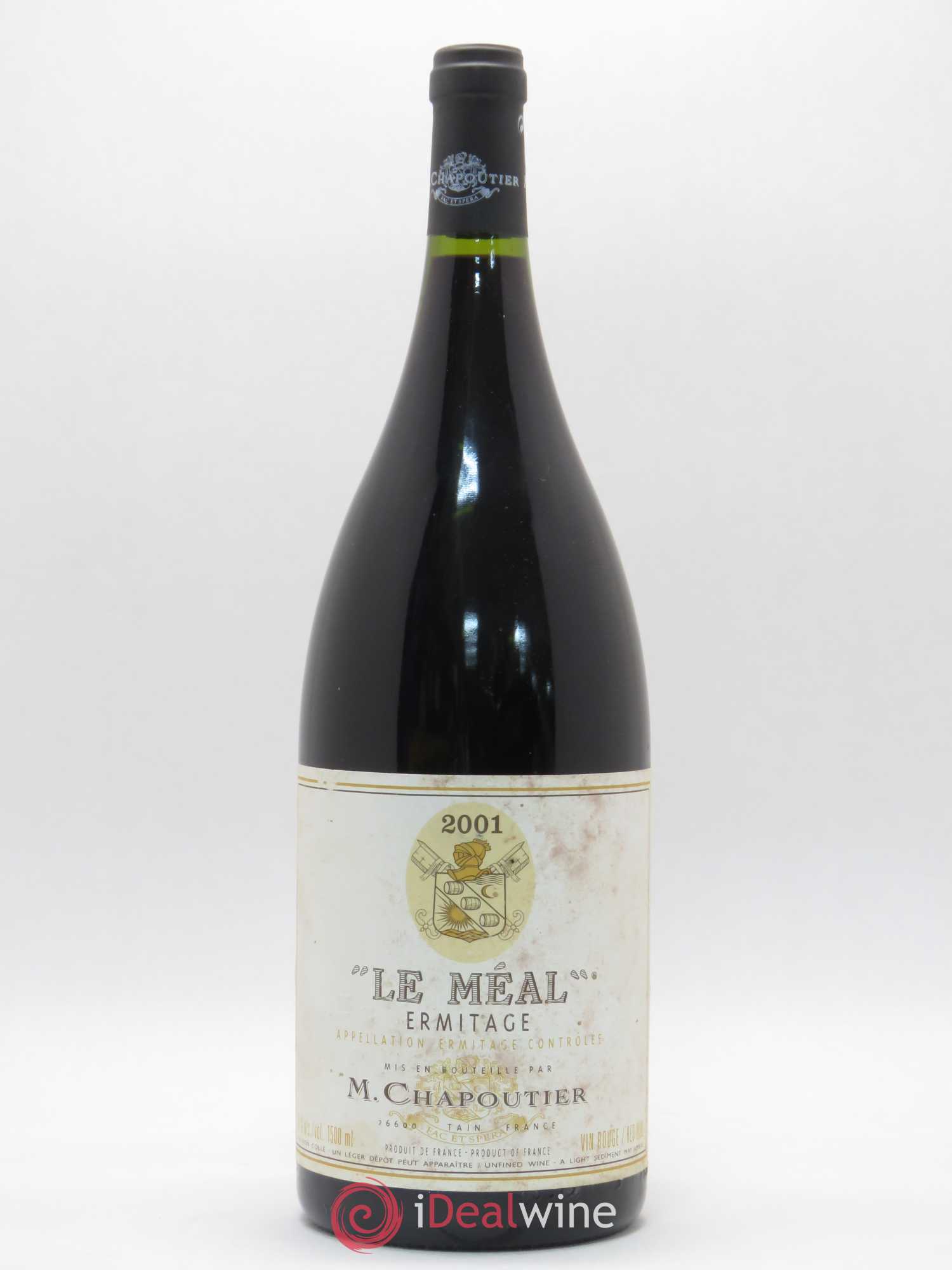 Hermitage Ermitage Le Méal Chapoutier 2001 - Lot de 1 magnum - 0