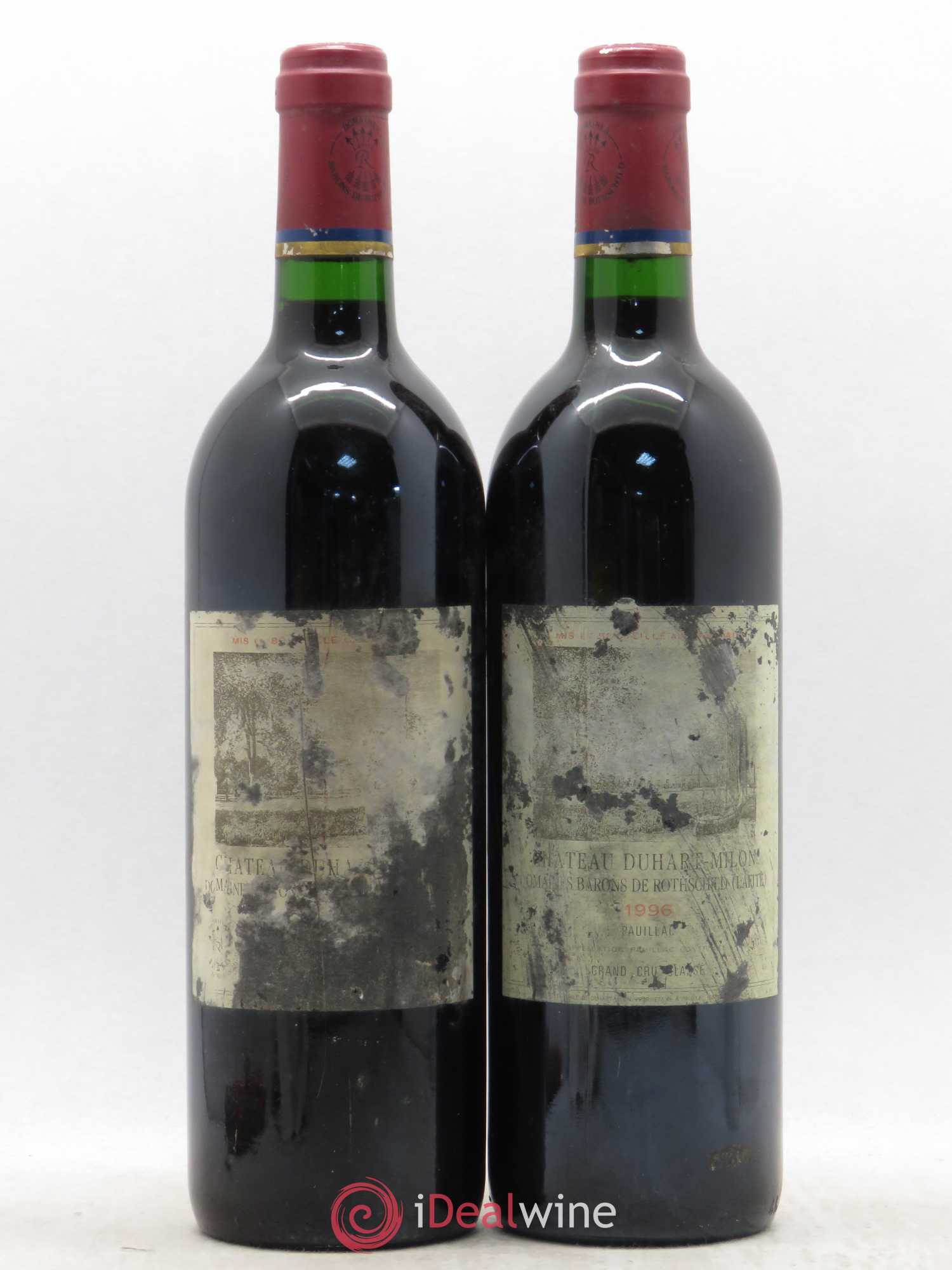 Château Duhart-Milon 4ème Grand Cru Classé 1996 - Lot de 2 bouteilles - 0