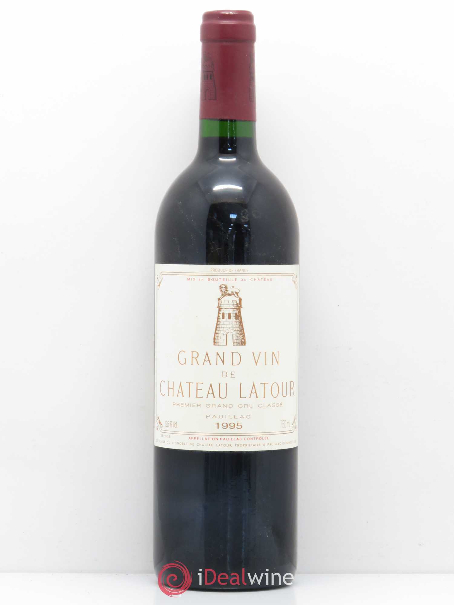 Château Latour 1er Grand Cru Classé 1995 - Lot de 1 bouteille - 0