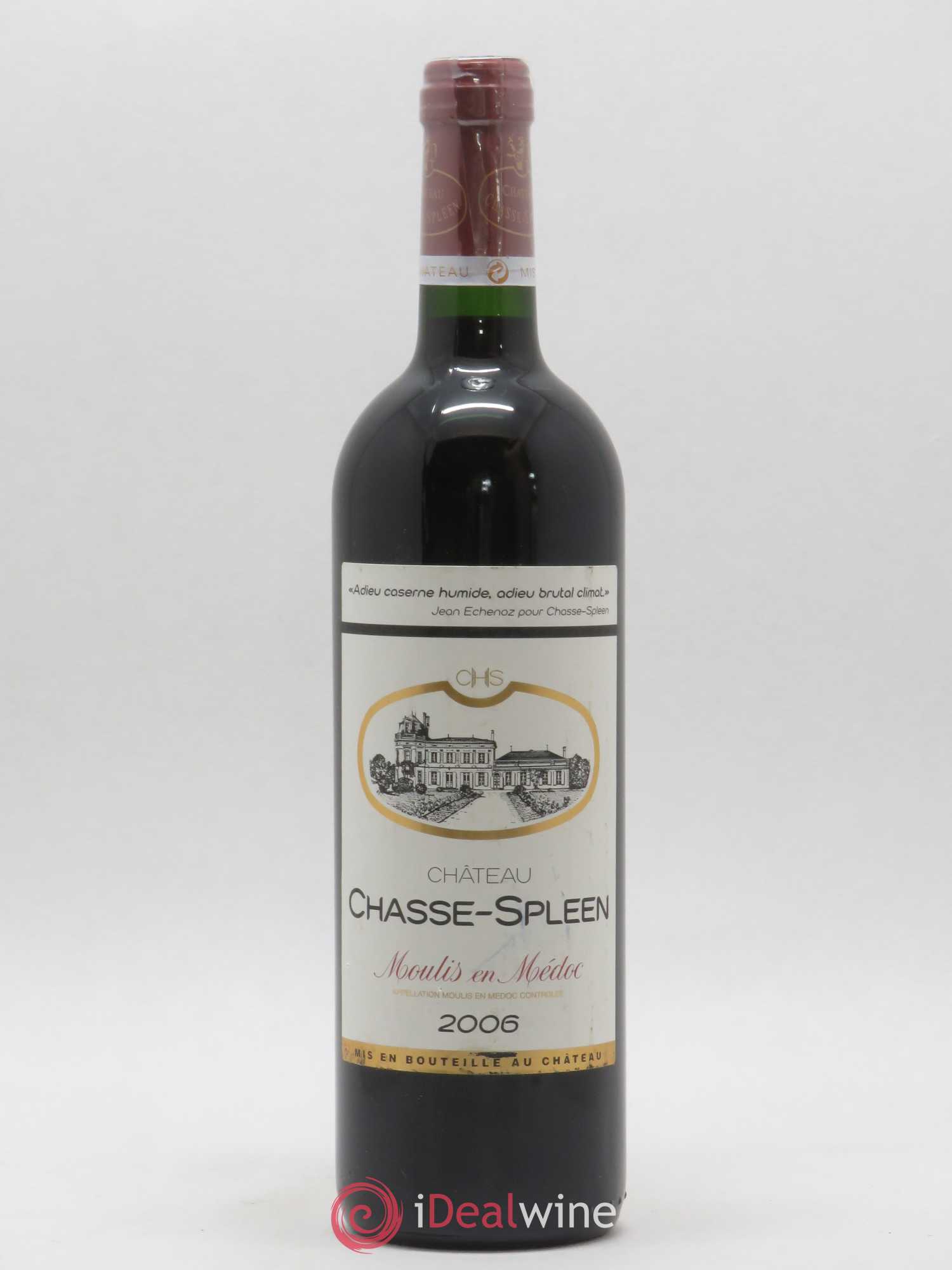 Château Chasse Spleen 2006 - Lot de 1 bouteille - 0