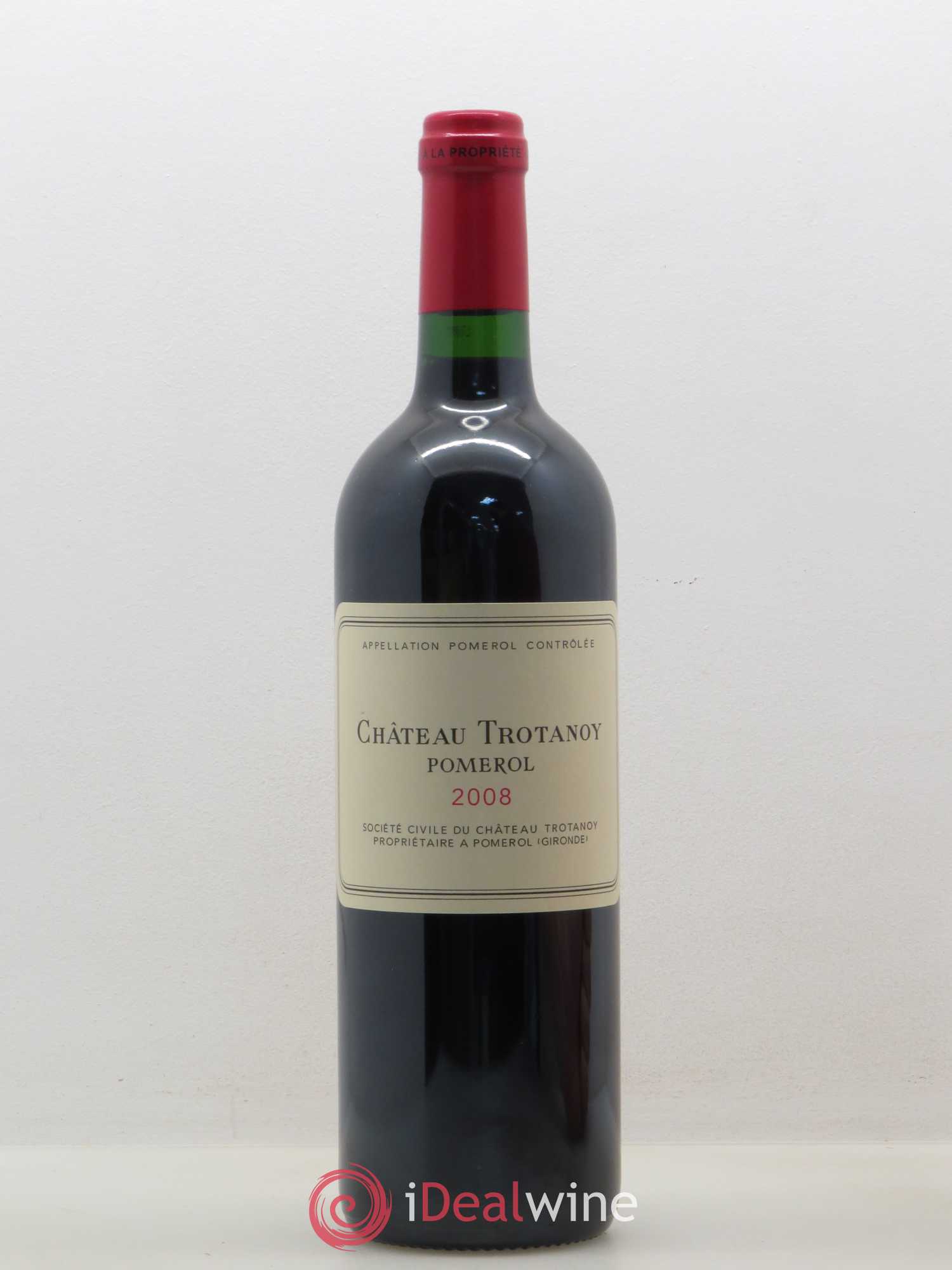 Château Trotanoy 2008 - Lot de 1 bouteille - 0