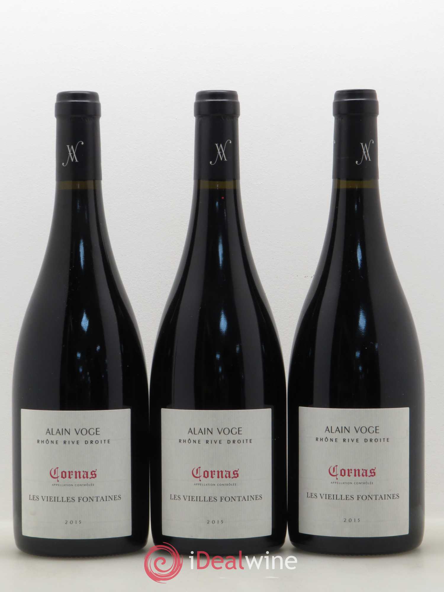 Cornas Les Vieilles Fontaines Alain Voge (Domaine) 2015 - Lot de 3 bouteilles - 0