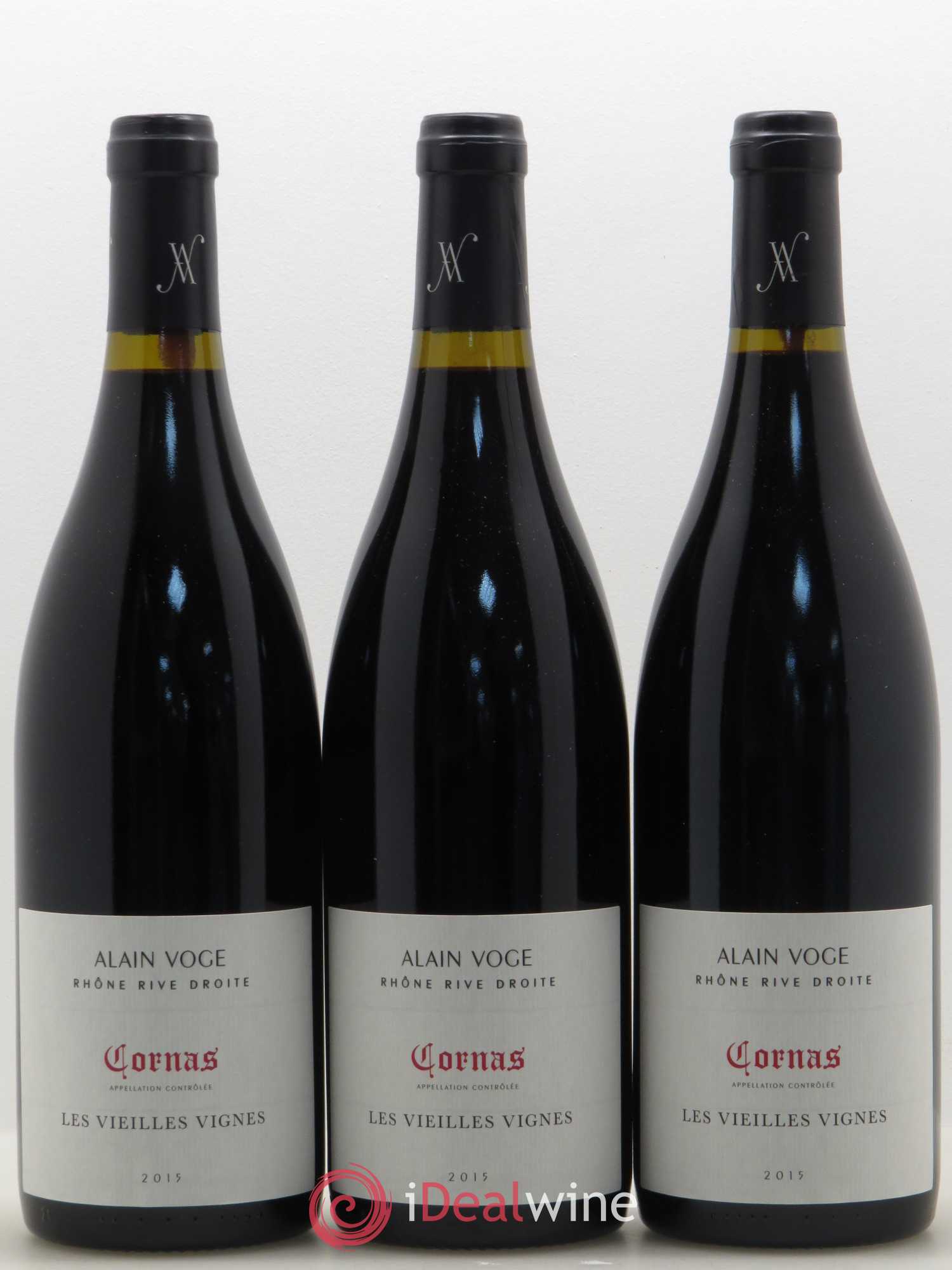 Cornas Les Vieilles Vignes Alain Voge (Domaine) 2015 - Lot de 3 bouteilles - 0