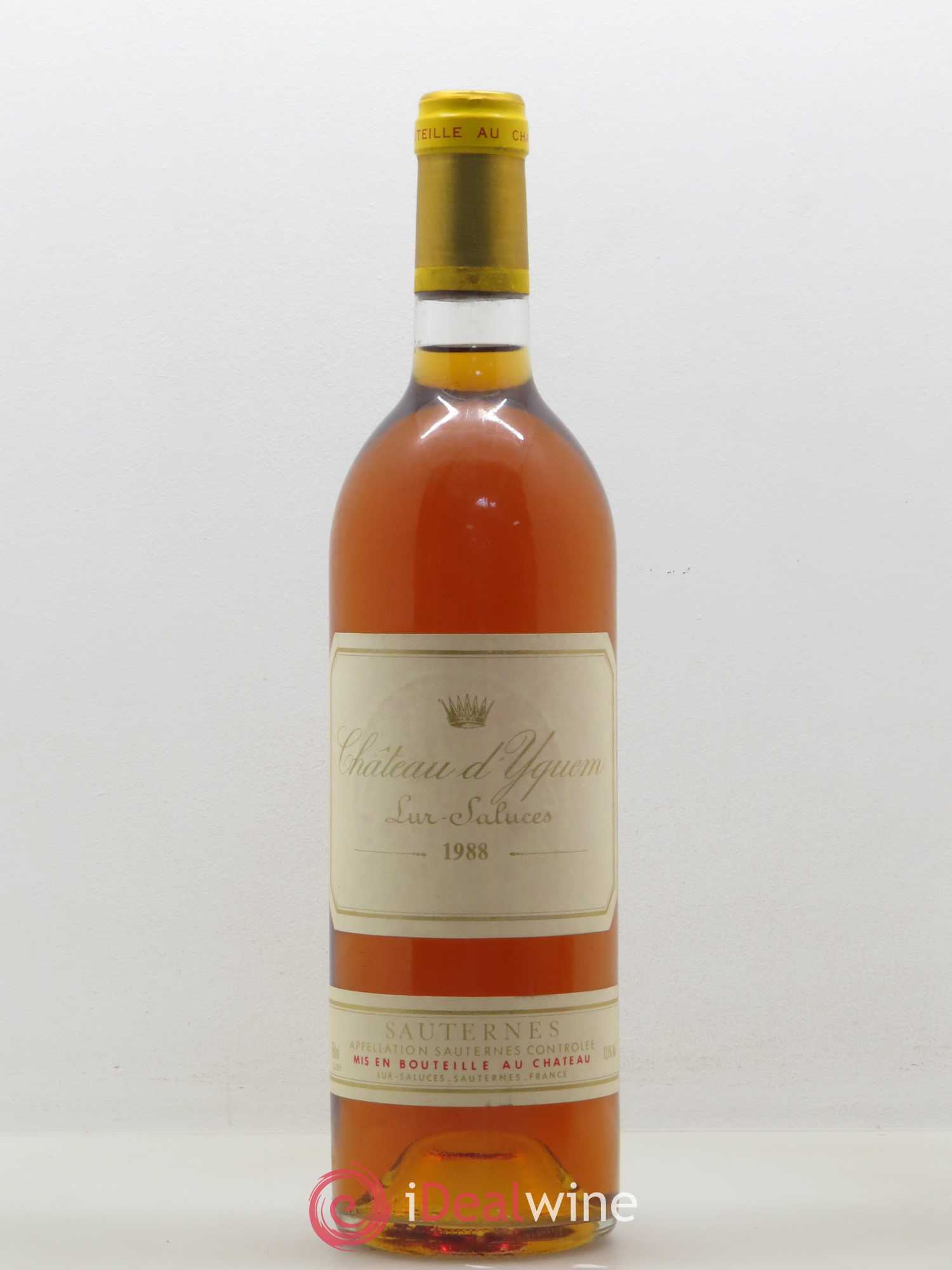 Château d' Yquem 1er Cru Classé Supérieur 1988 - Lotto di 1 bottiglia - 0