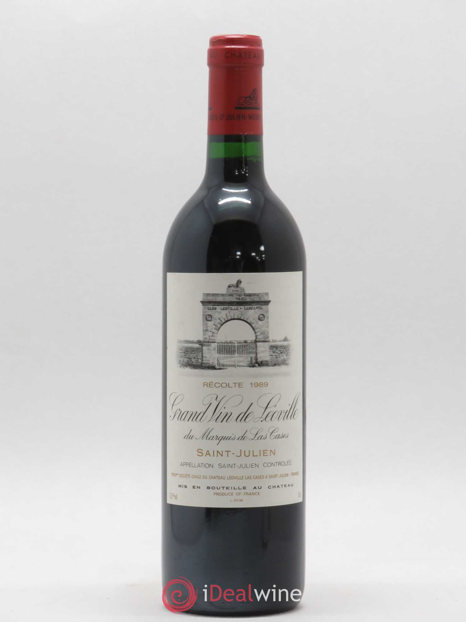 Château Léoville Las Cases 2ème Grand Cru Classé 1989 - Lot de 1 bouteille - 0