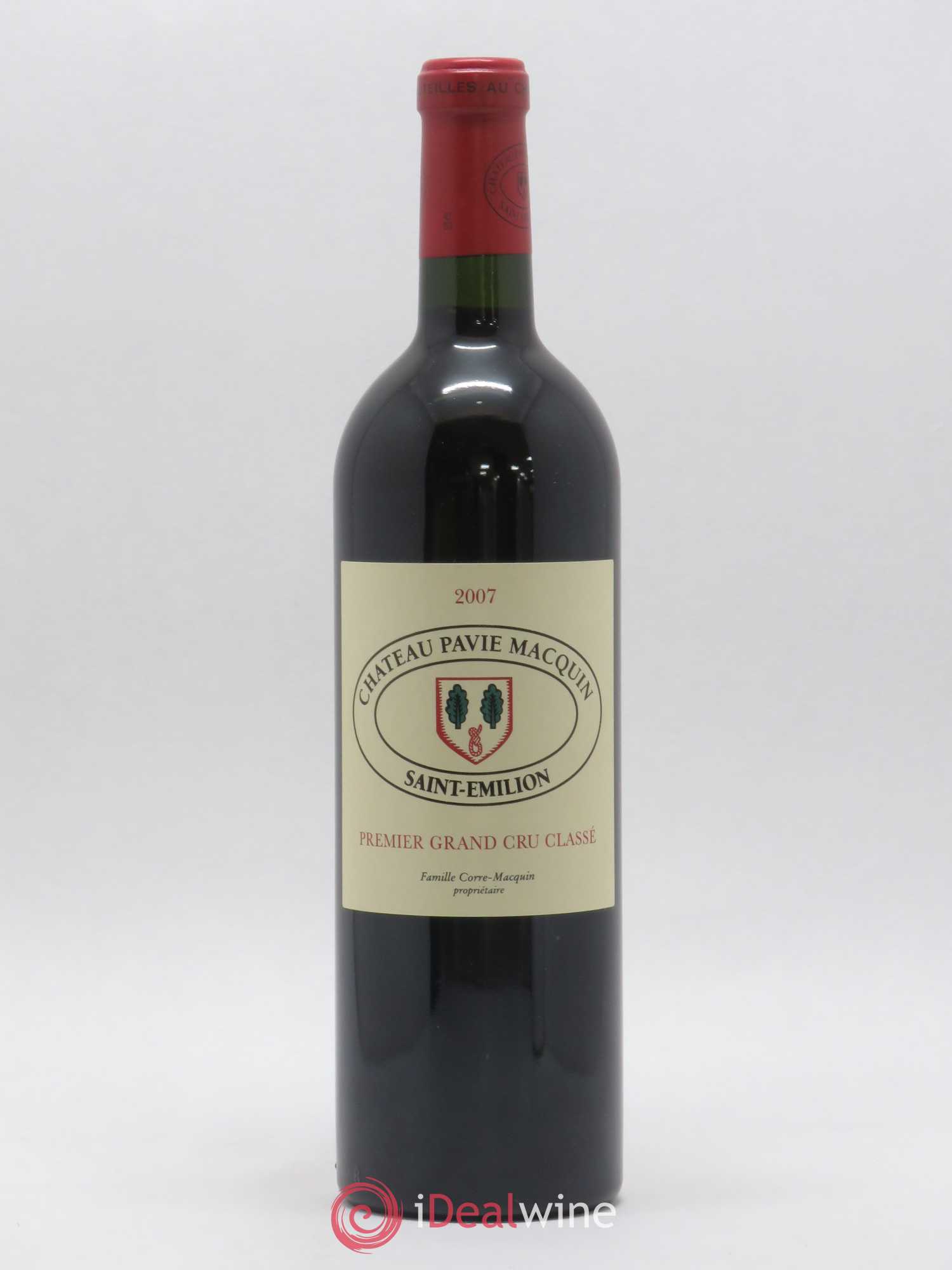 Château Pavie Macquin 1er Grand Cru Classé B 2007 - Lot de 1 bouteille - 0