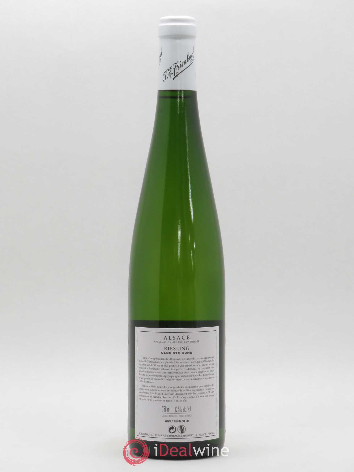 Alsace Riesling Clos Sainte-Hune Trimbach (Domaine) 2012 - Lot de 1 bouteille - 1
