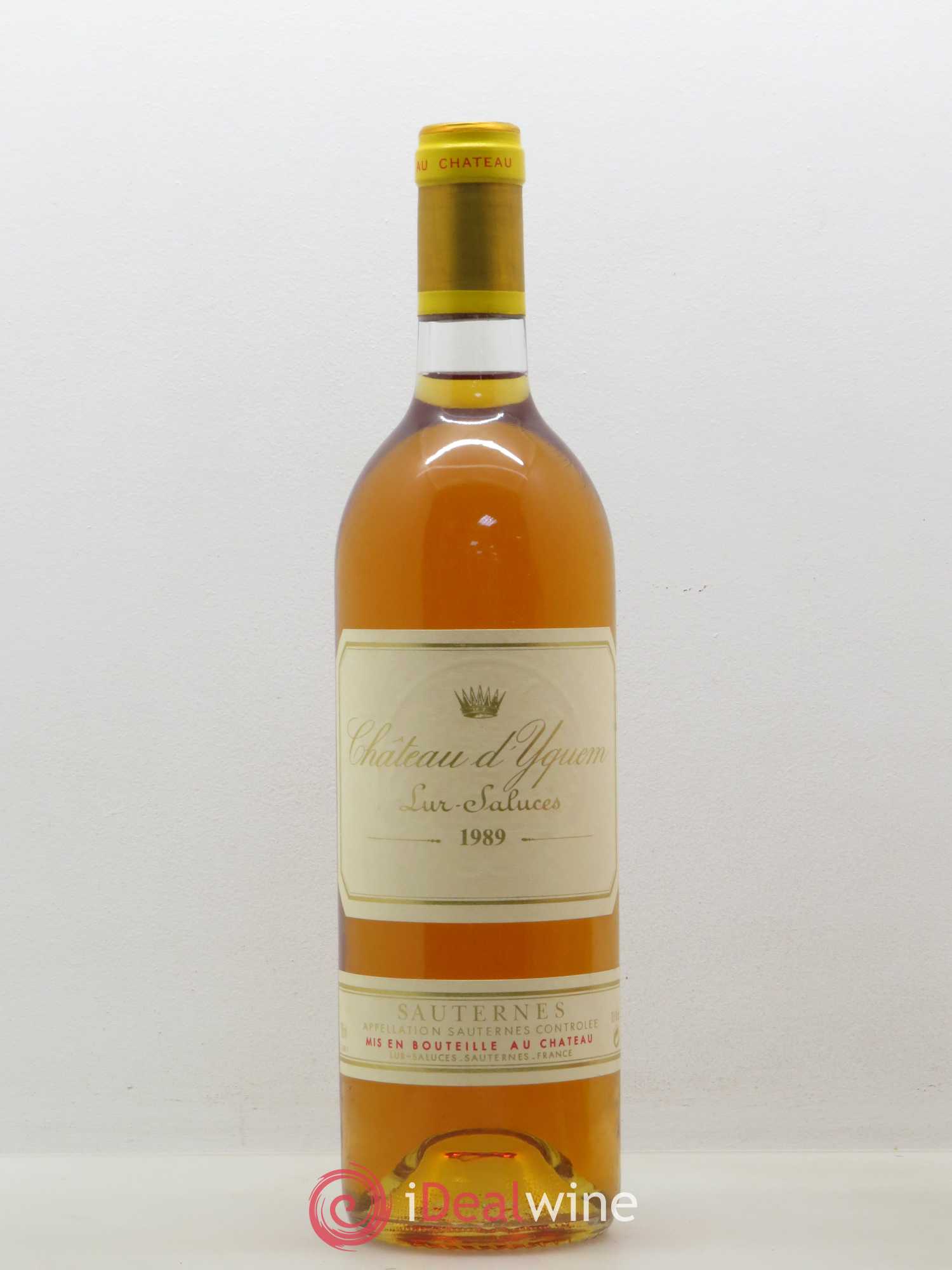 Château d' Yquem 1er Cru Classé Supérieur 1989 - Lotto di 1 bottiglia - 0