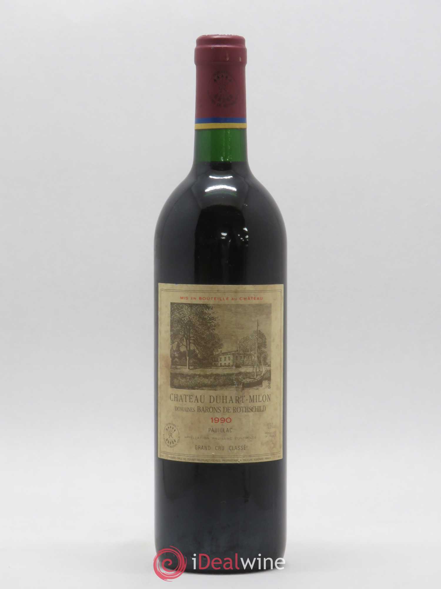 Château Duhart-Milon 4ème Grand Cru Classé 1990 - Lot de 1 bouteille - 0