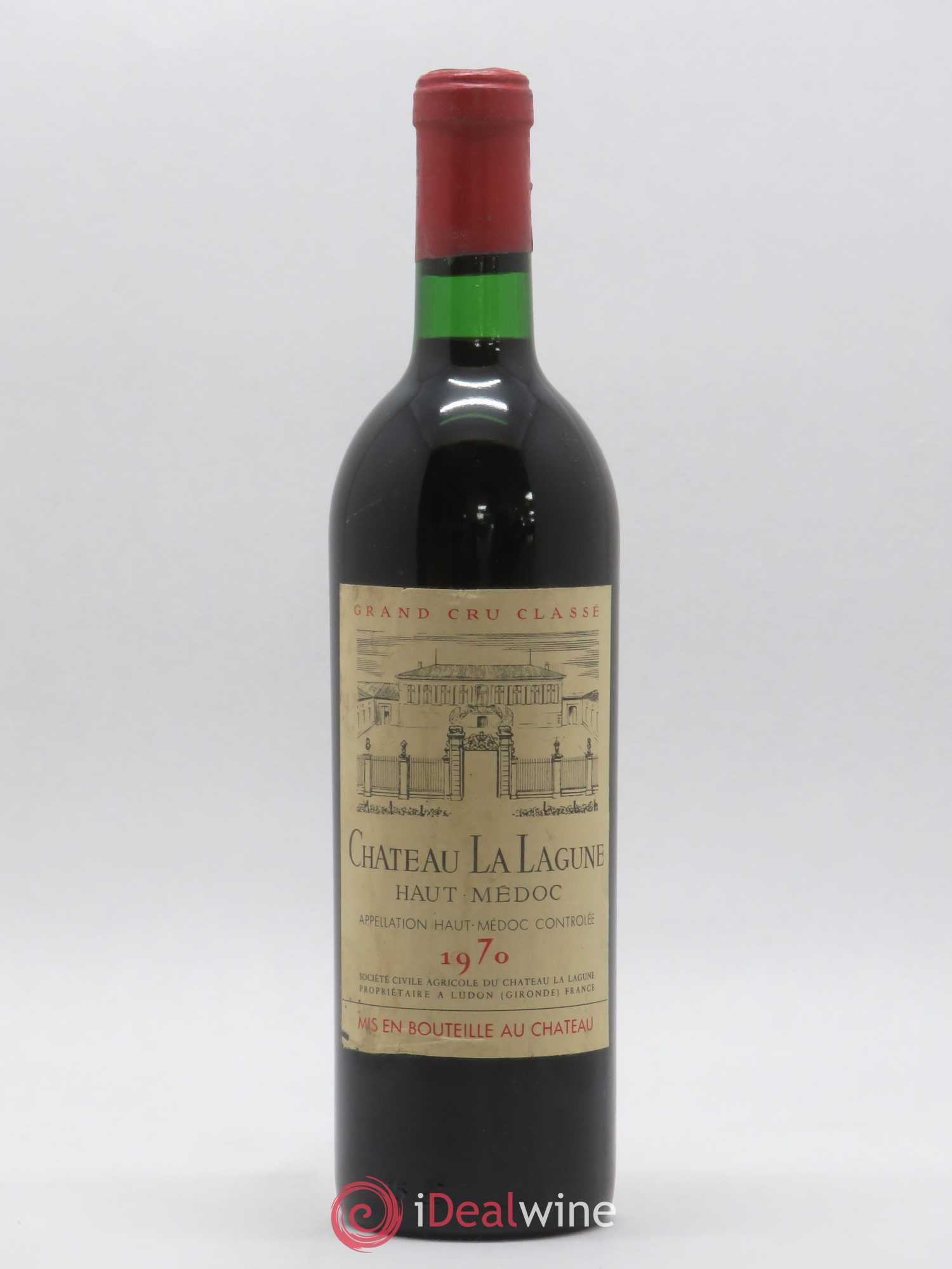 Château la Lagune 3ème Grand Cru Classé 1970 - Lot de 1 bouteille - 0