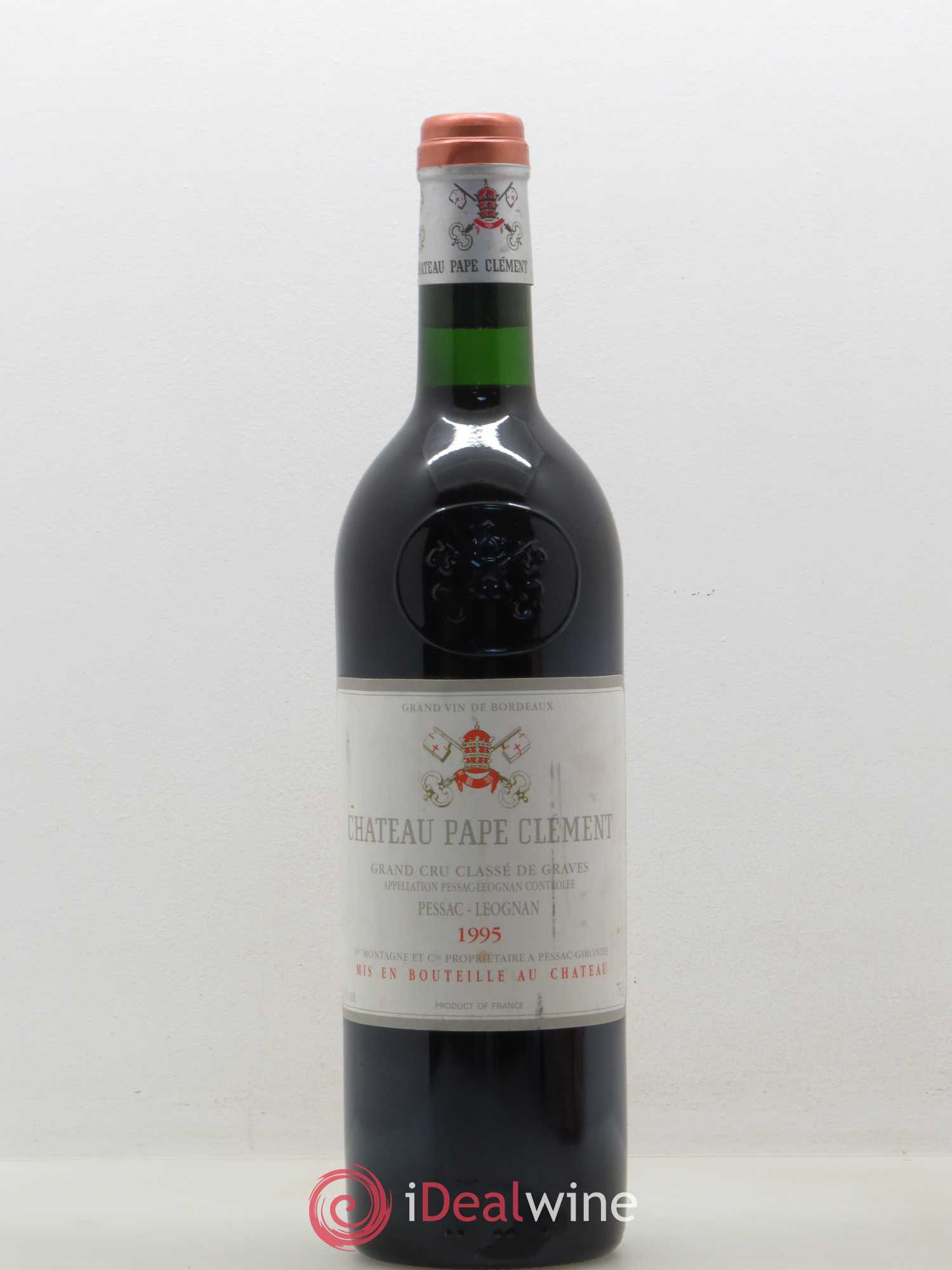 Château Pape Clément Cru Classé de Graves 1995 - Lot de 1 bouteille - 0