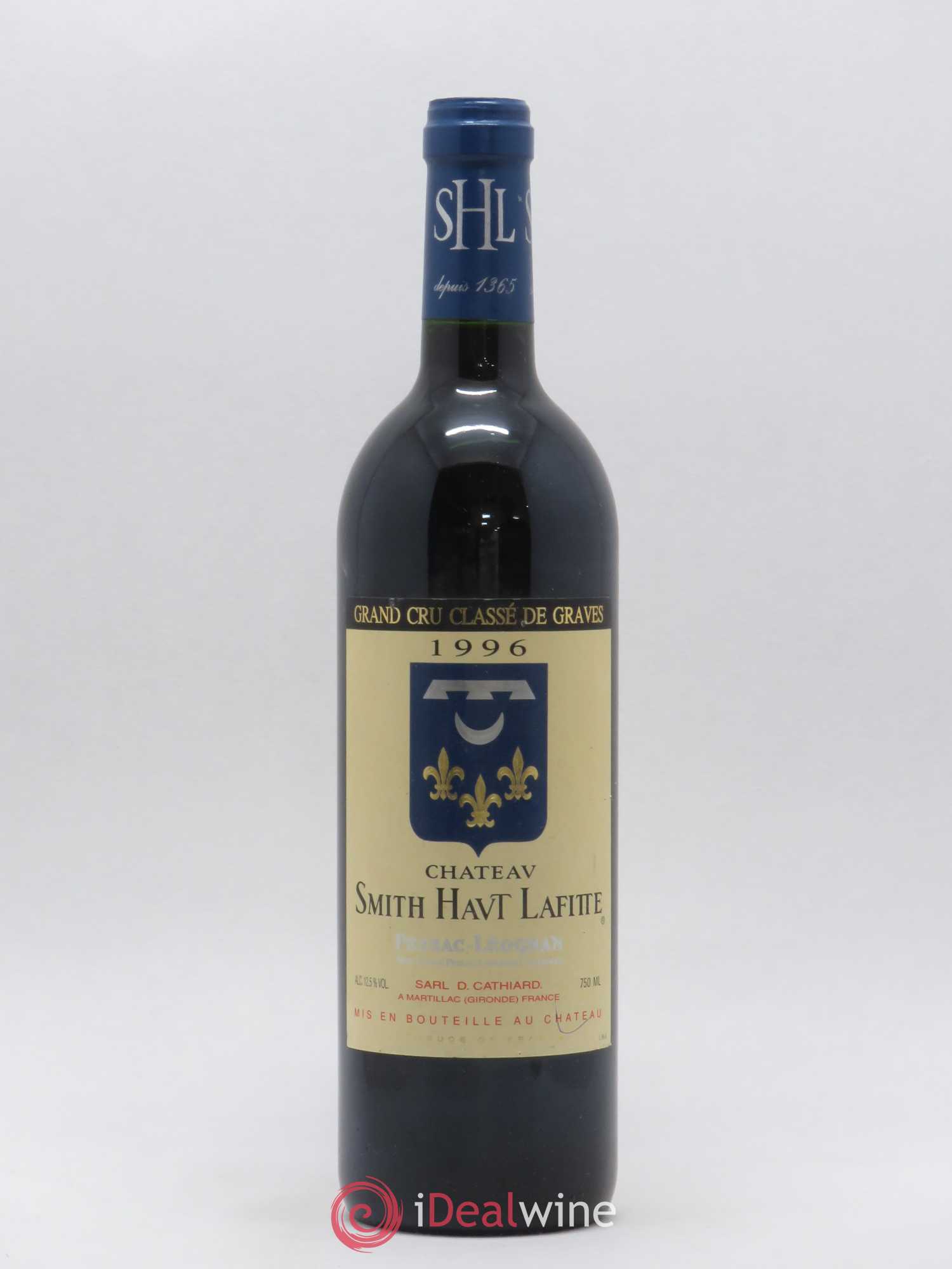 Château Smith Haut Lafitte Cru Classé de Graves 1996 - Lot de 1 bouteille - 0